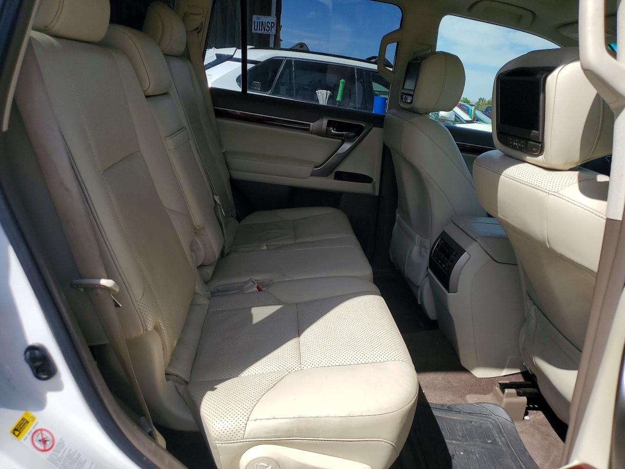 2011 Lexus Gx 460 Base White vin: JTJBM7FX9B5032345