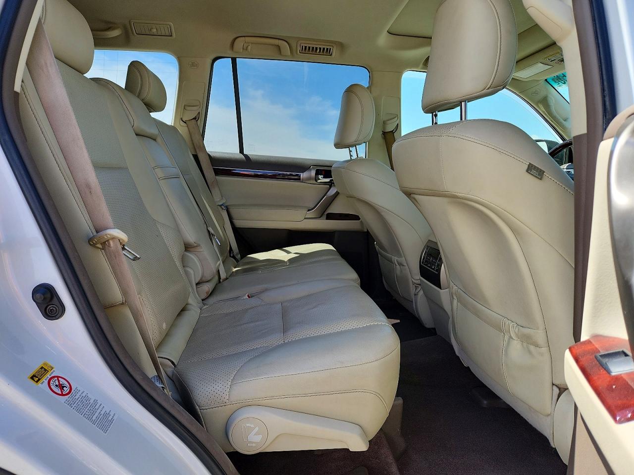 2012 Lexus Gx 460 White vin: JTJBM7FX9C5037580
