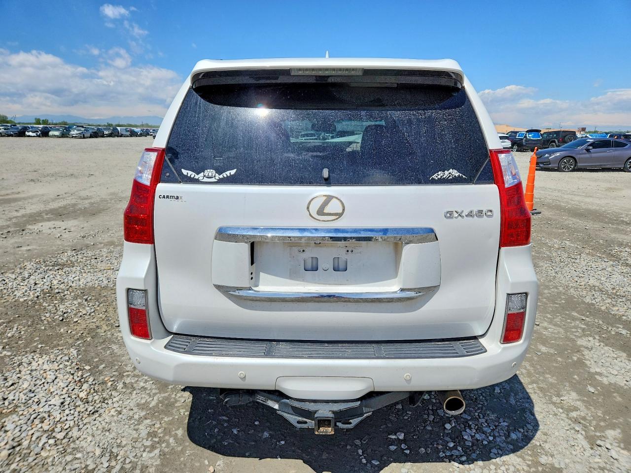 2012 Lexus Gx 460 White vin: JTJBM7FX9C5037580