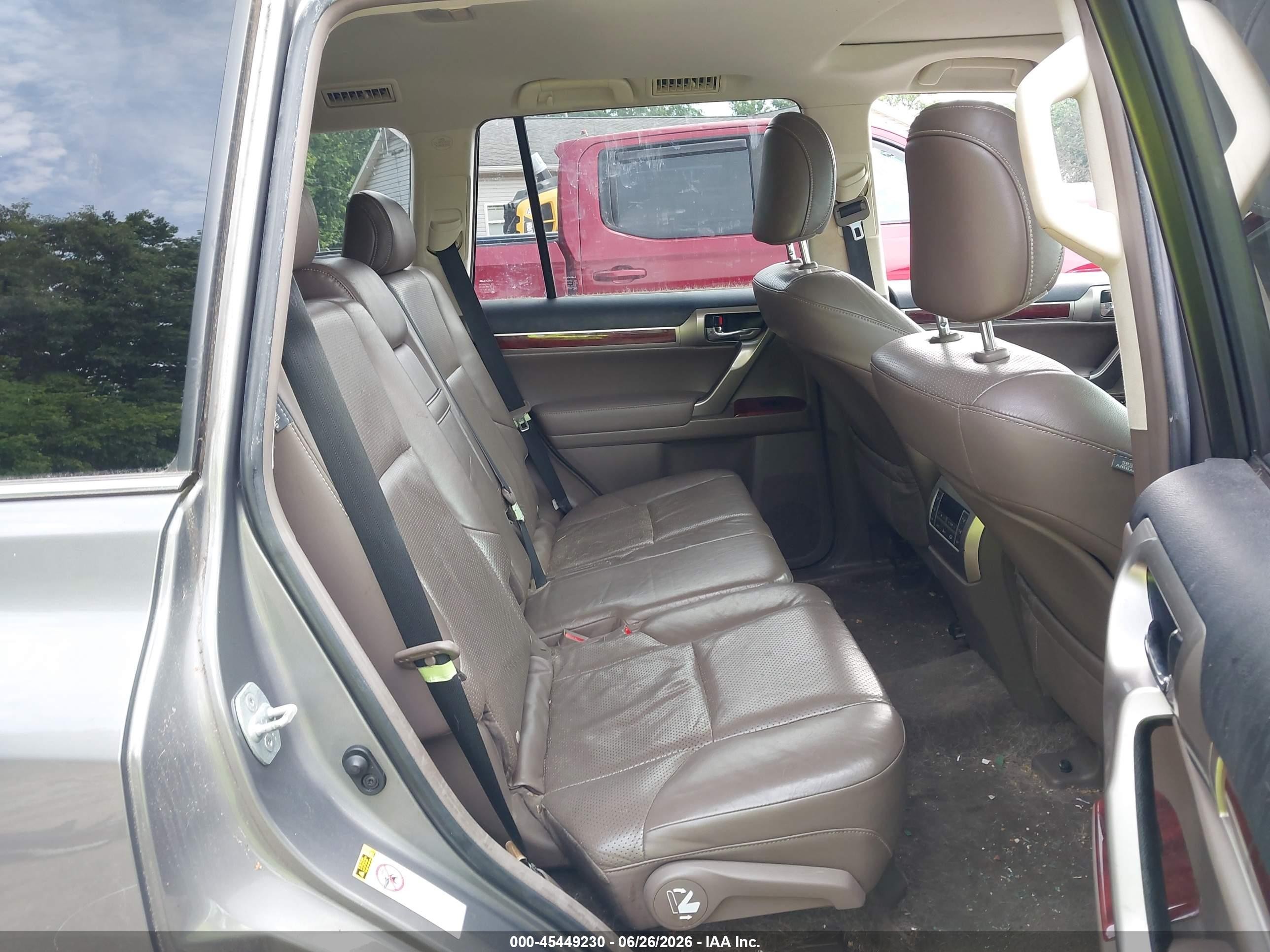 2012 Lexus Gx 460   Gray vin: JTJBM7FX9C5047736
