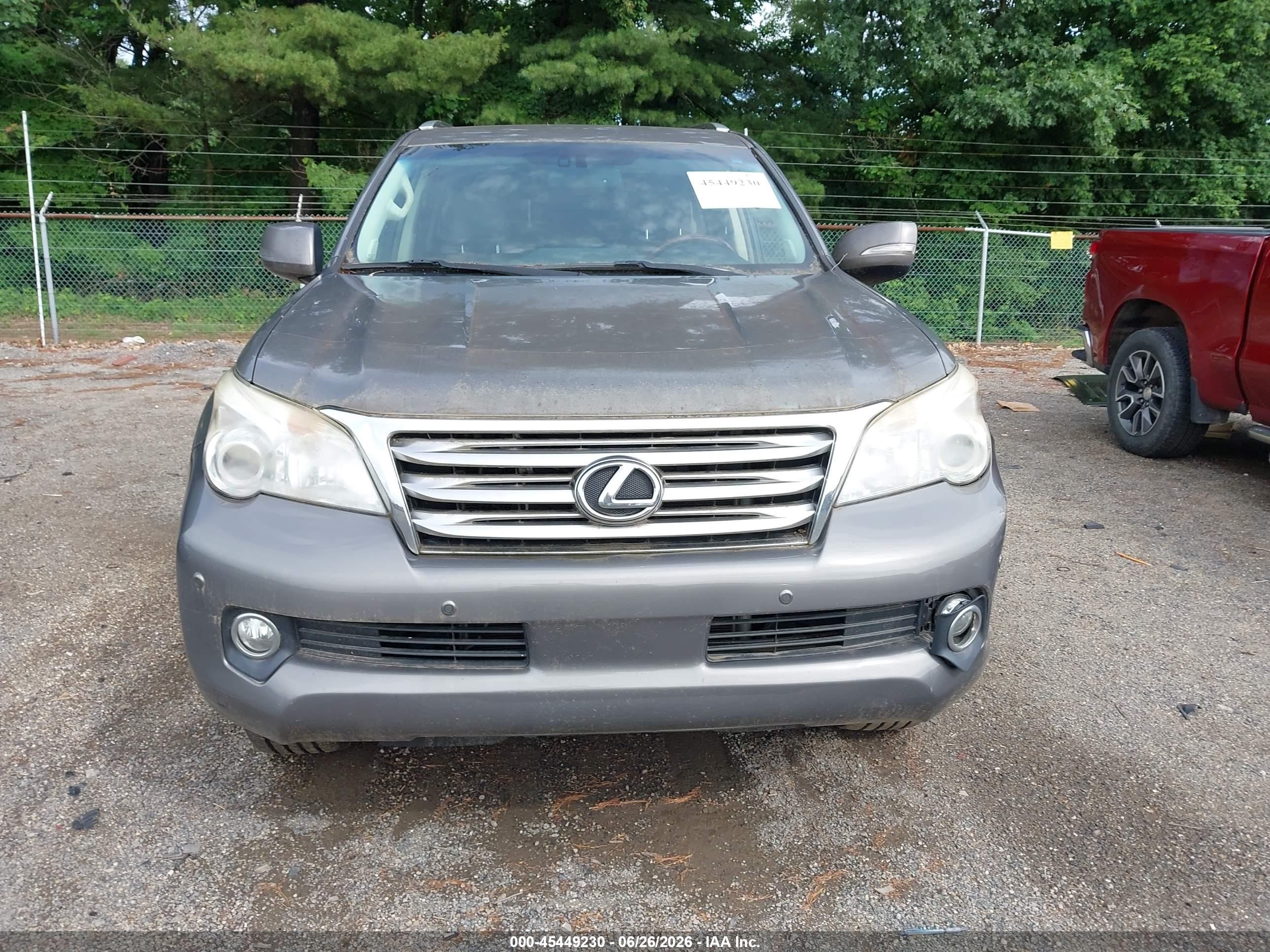 2012 Lexus Gx 460   Gray vin: JTJBM7FX9C5047736