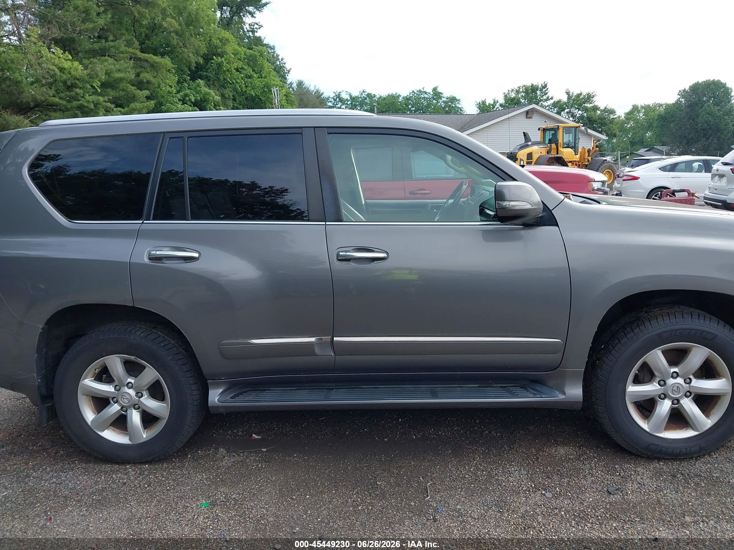 2012 Lexus Gx 460   Gray vin: JTJBM7FX9C5047736
