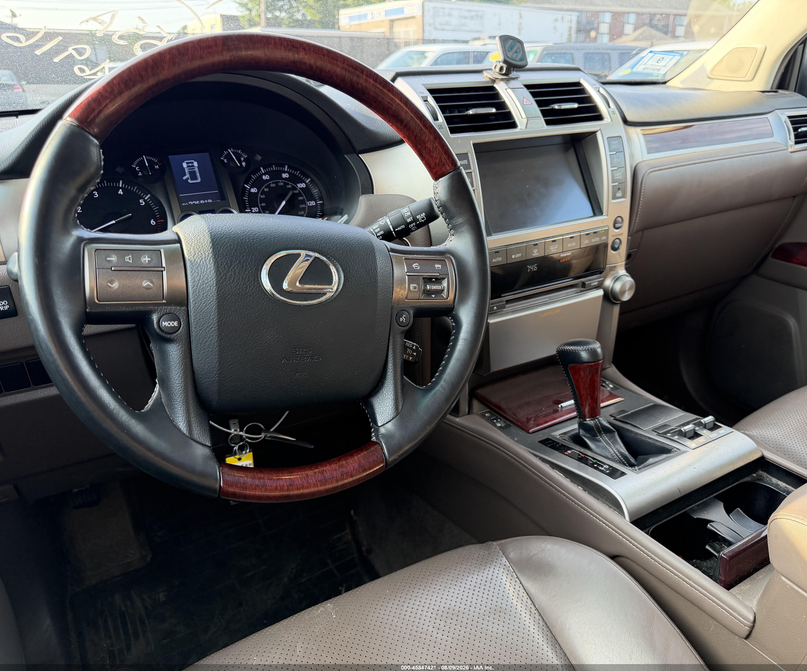 2013 Lexus Gx 460 White vin: JTJBM7FX9D5058723