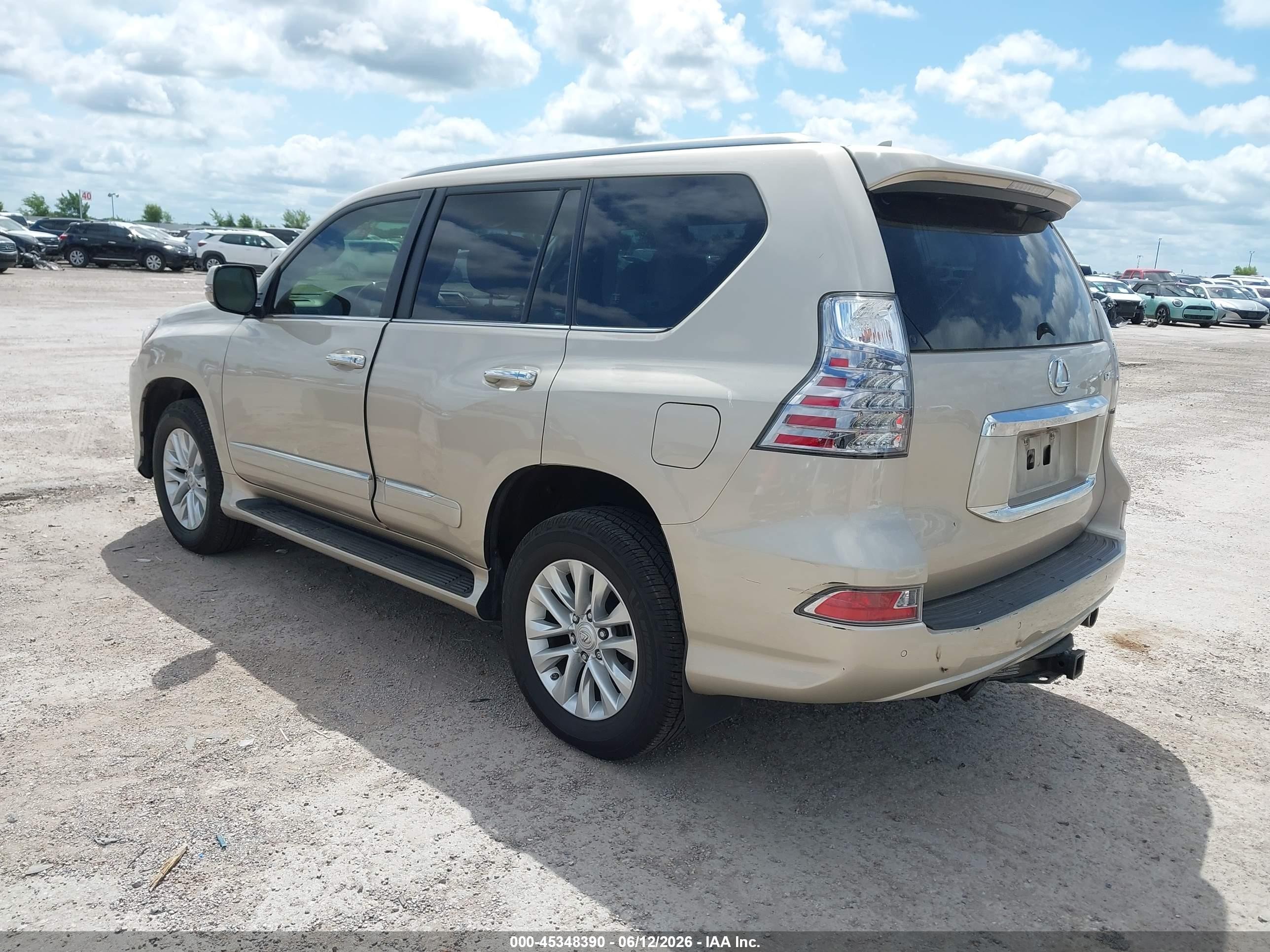 2014 Lexus Gx 460   Beige vin: JTJBM7FX9E5085180