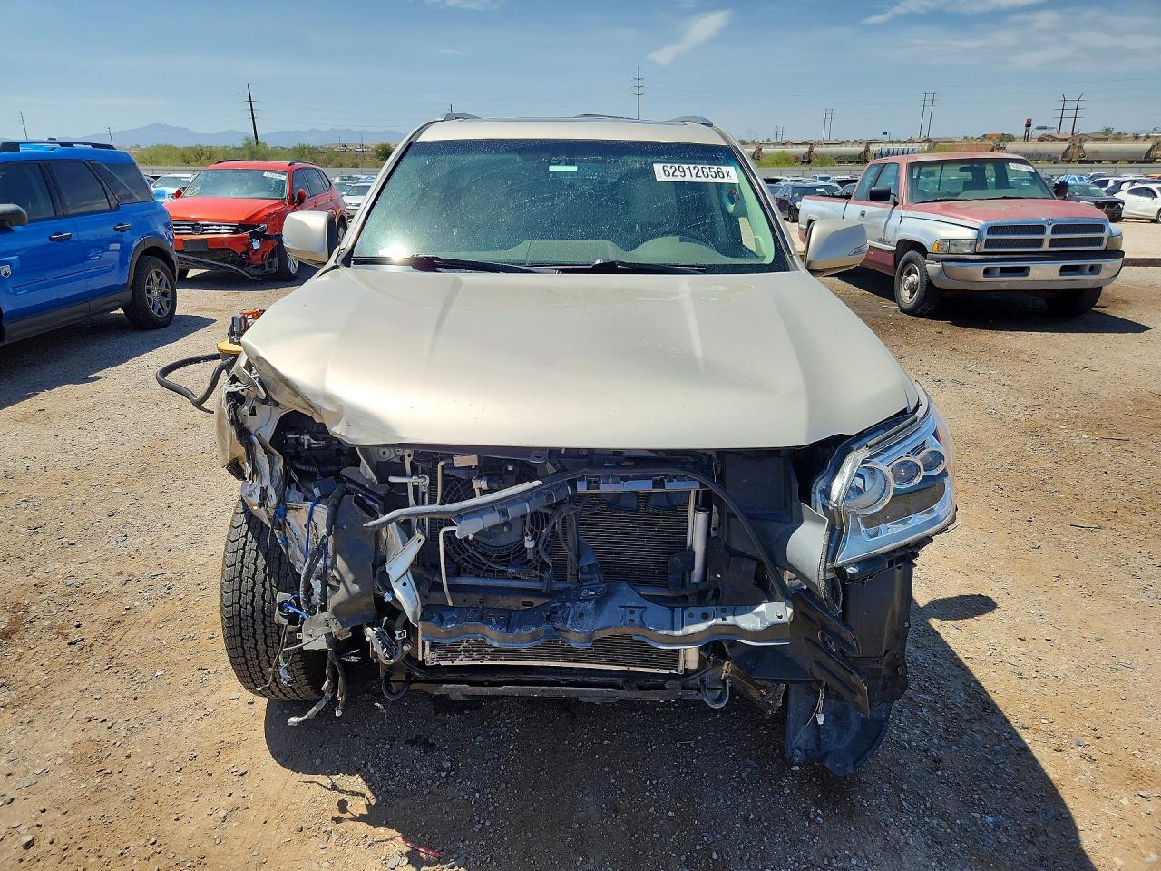 2015 Lexus Gx 460 Tan vin: JTJBM7FX9F5116798