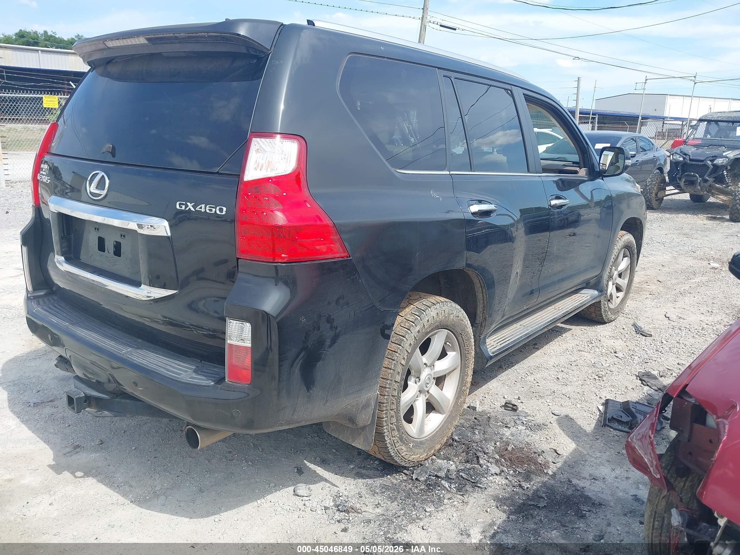 2010 Lexus Gx 460   Черный vin: JTJBM7FXXA5007159