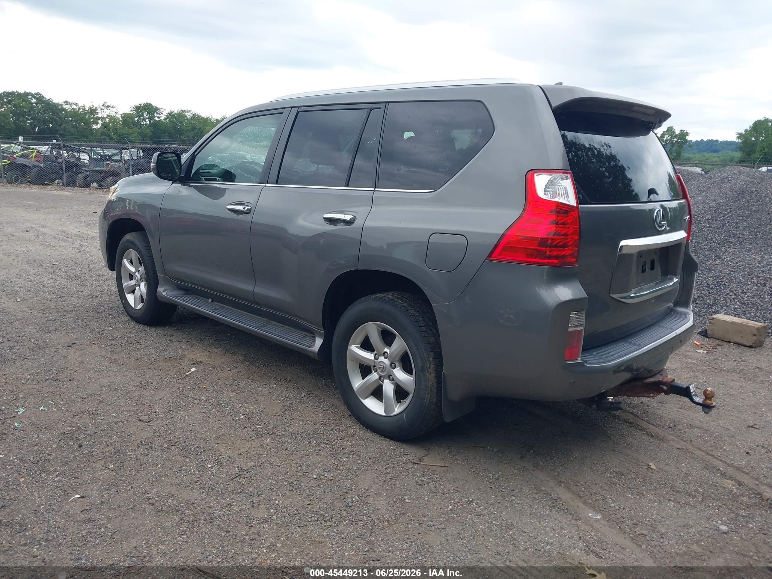2011 Lexus Gx 460   Gray vin: JTJBM7FXXB5023394