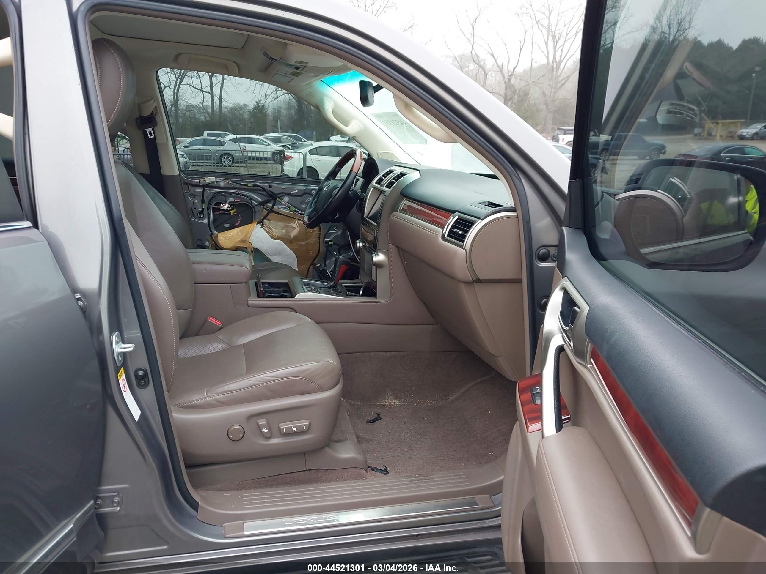 2013 Lexus Gx 460   Gray vin: JTJBM7FXXD5055569