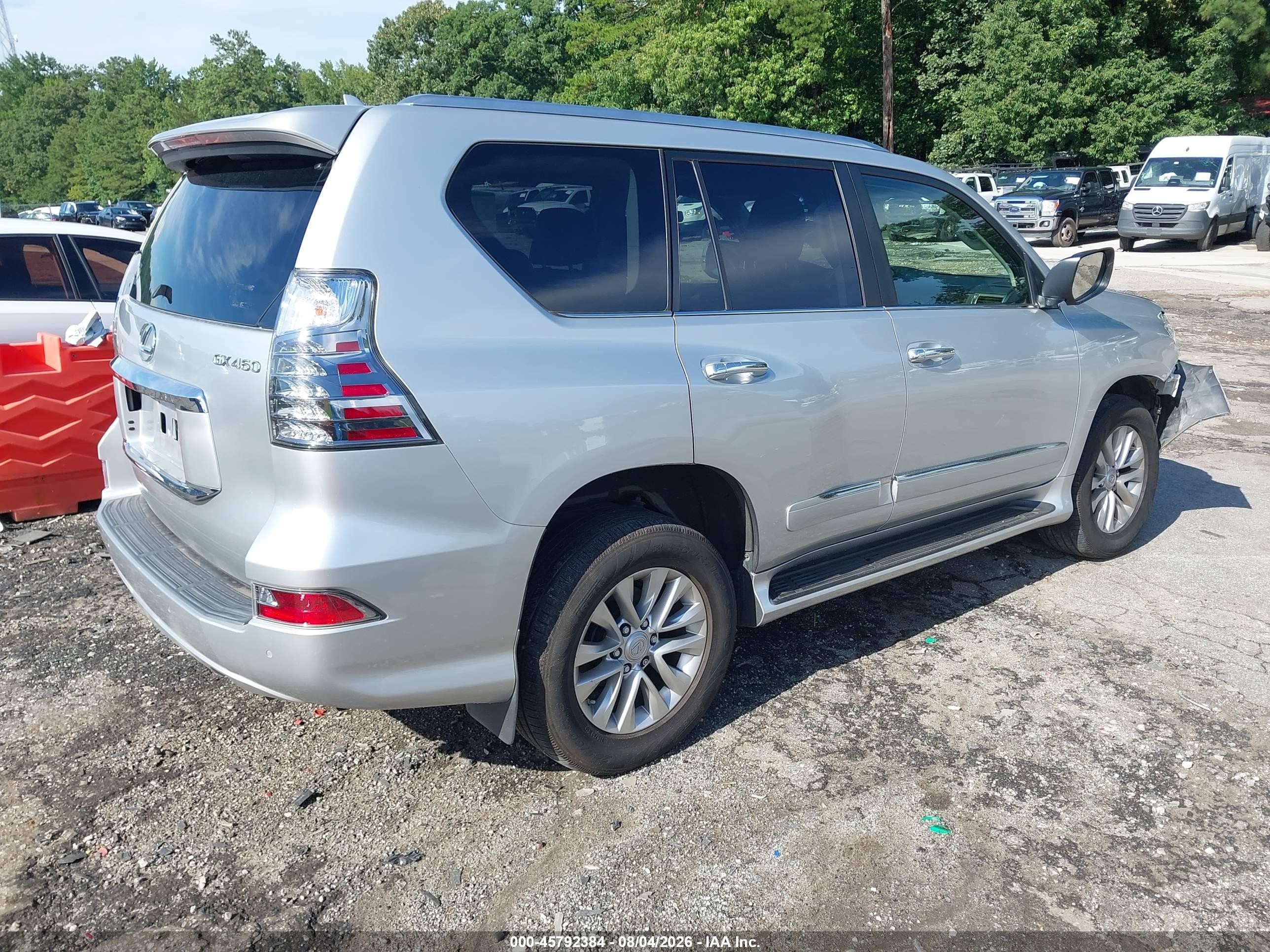2015 Lexus Gx 460 Silver vin: JTJBM7FXXF5108872