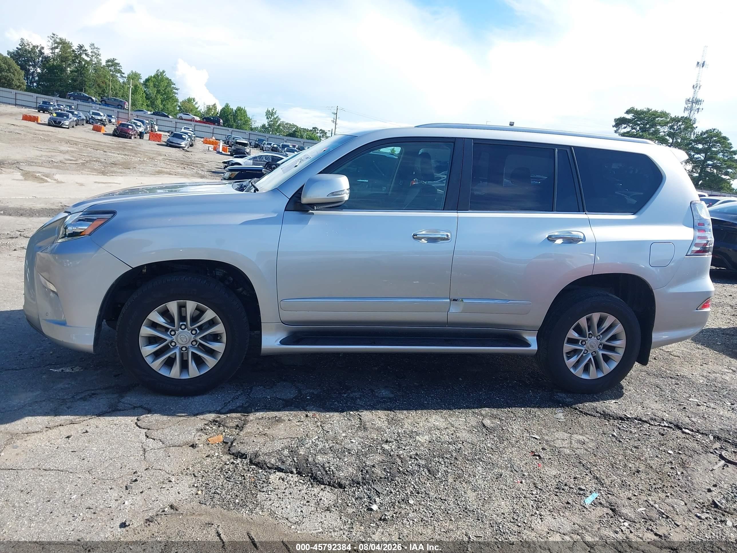 2015 Lexus Gx 460 Silver vin: JTJBM7FXXF5108872
