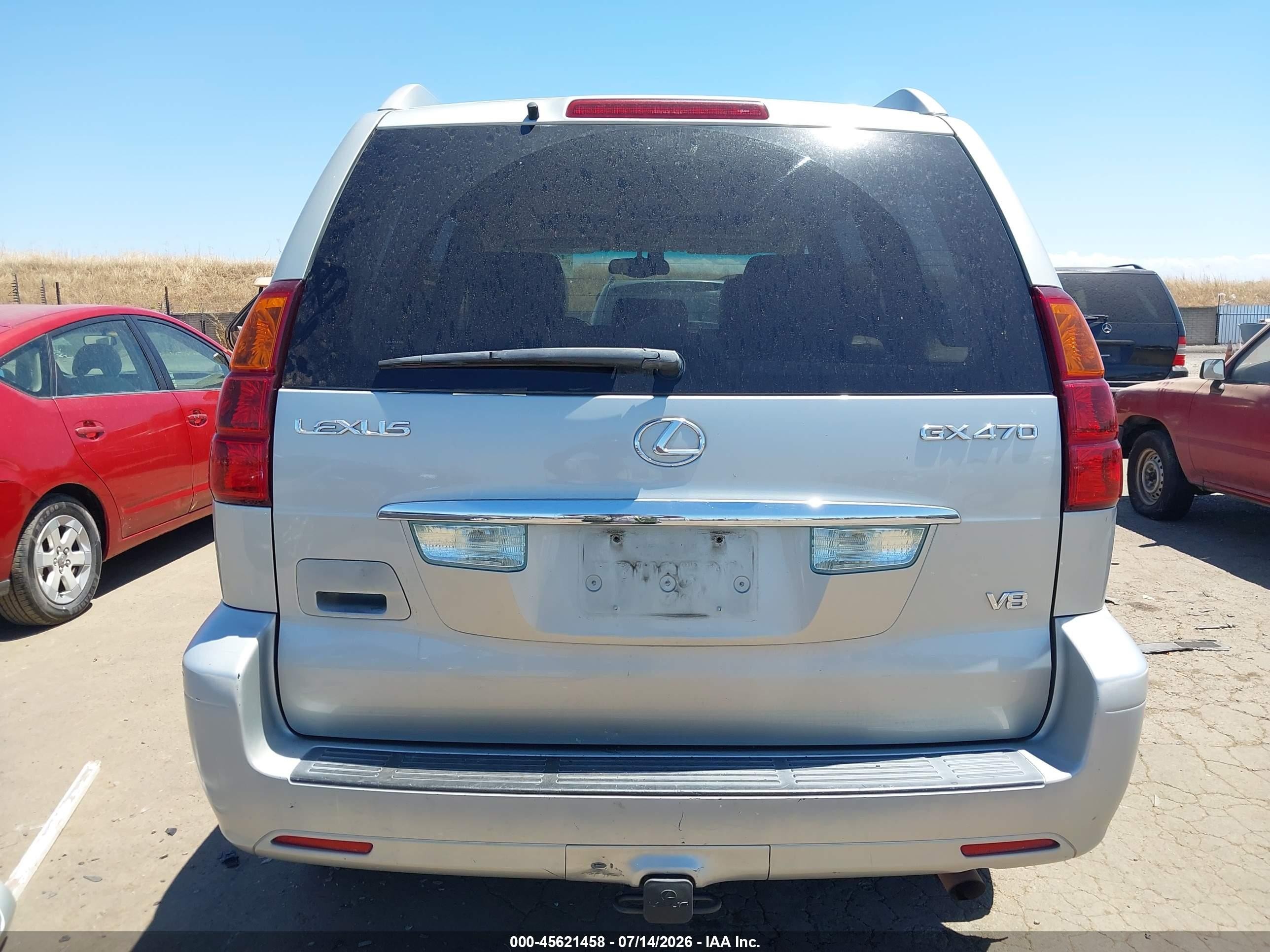 2003 Lexus Gx 470   Серебряный vin: JTJBT20X030009971