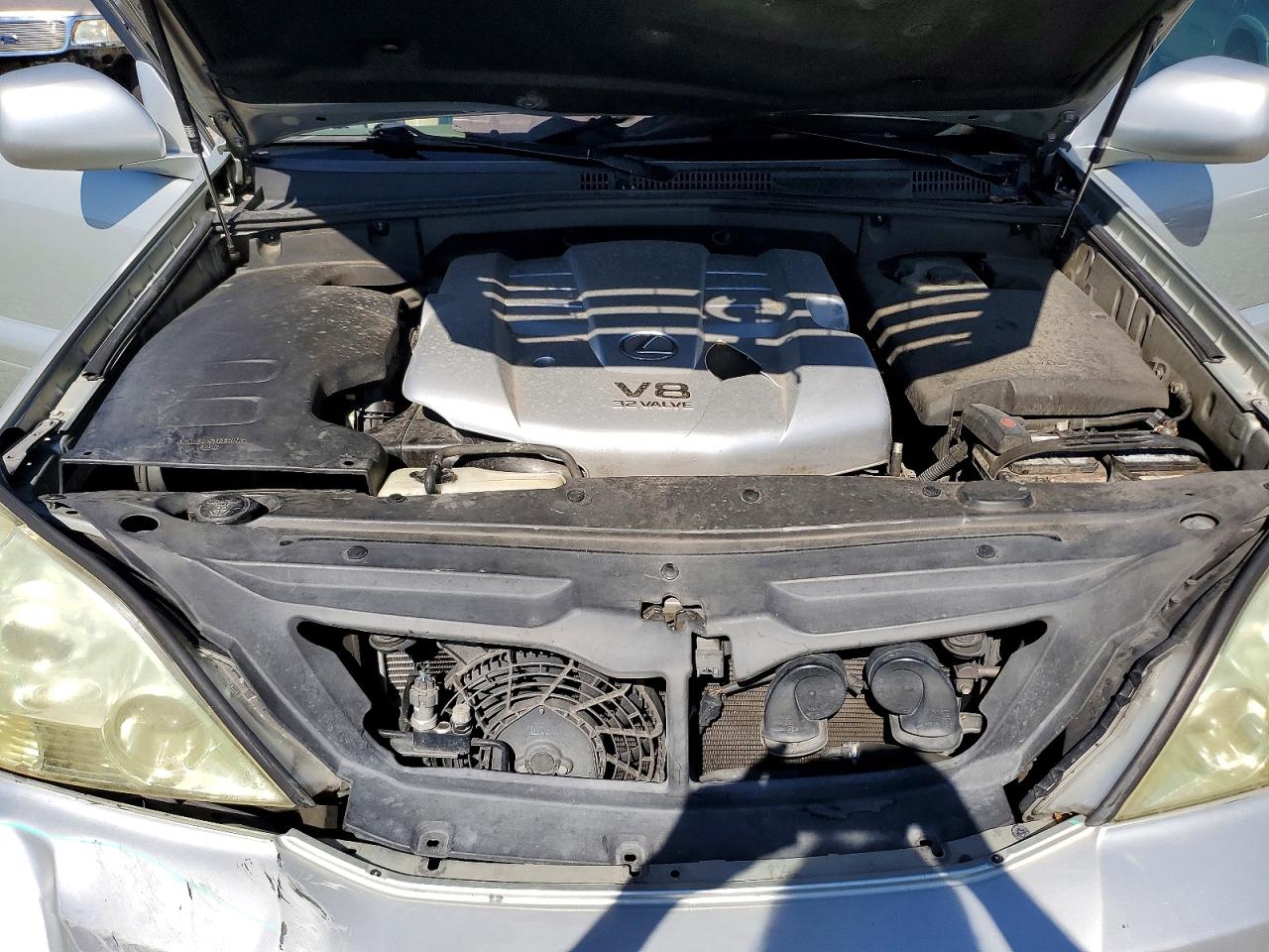 2003 Lexus Gx 470 Silver vin: JTJBT20X030015771