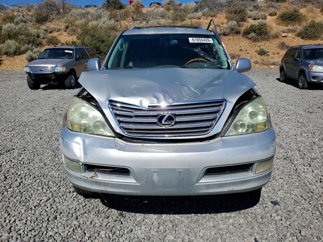 2003 Lexus Gx 470 Silver vin: JTJBT20X030015771