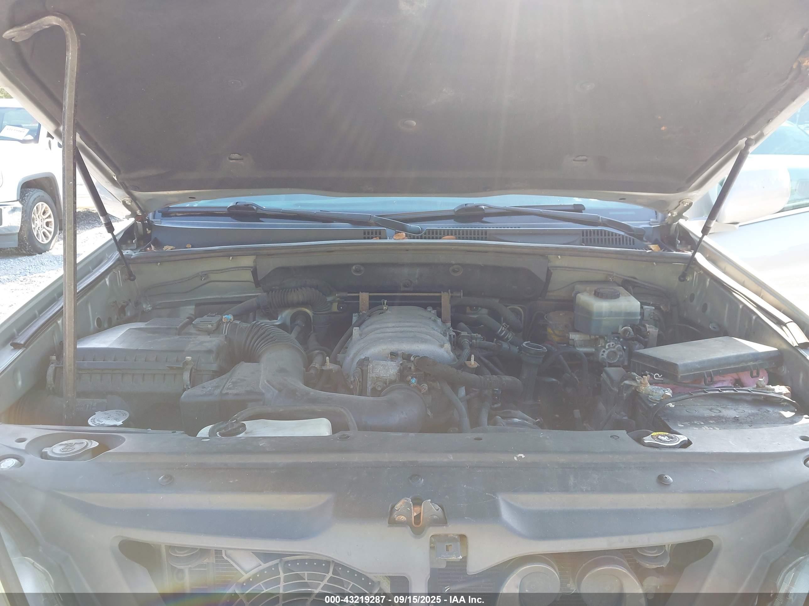 2003 Lexus Gx 470   White vin: JTJBT20X030022445