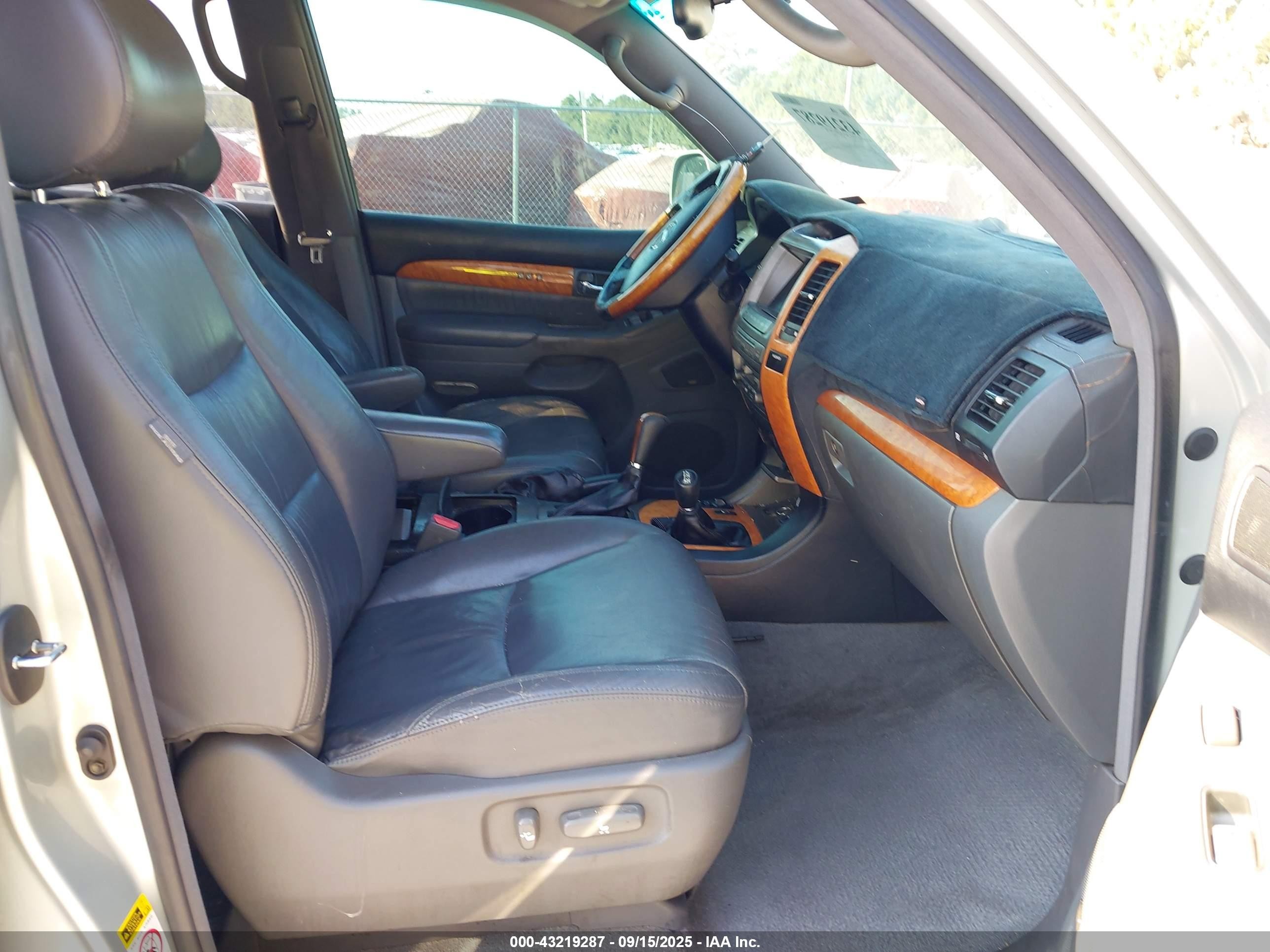 2003 Lexus Gx 470   White vin: JTJBT20X030022445
