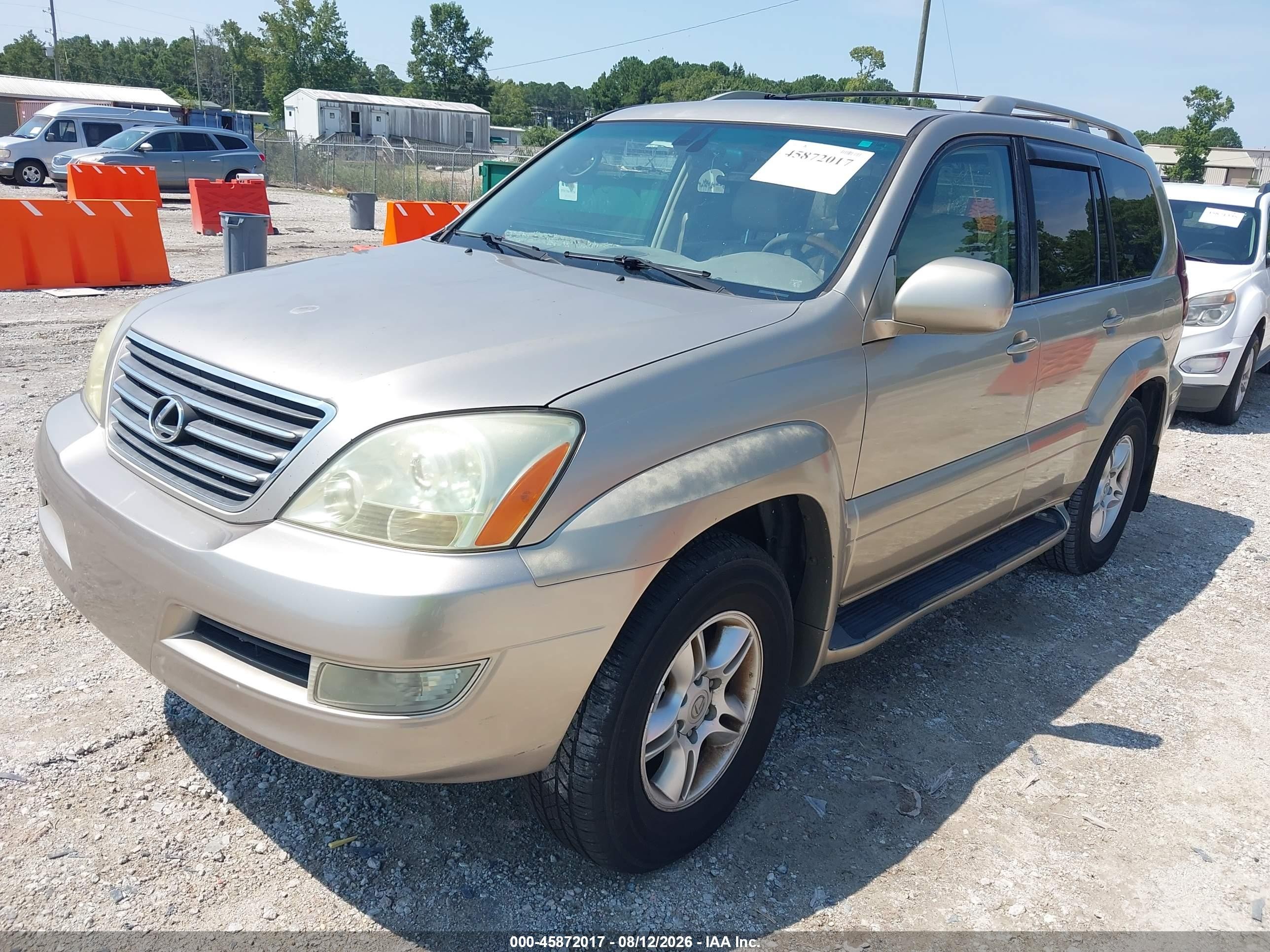 2004 Lexus Gx 470 Cream vin: JTJBT20X040024293