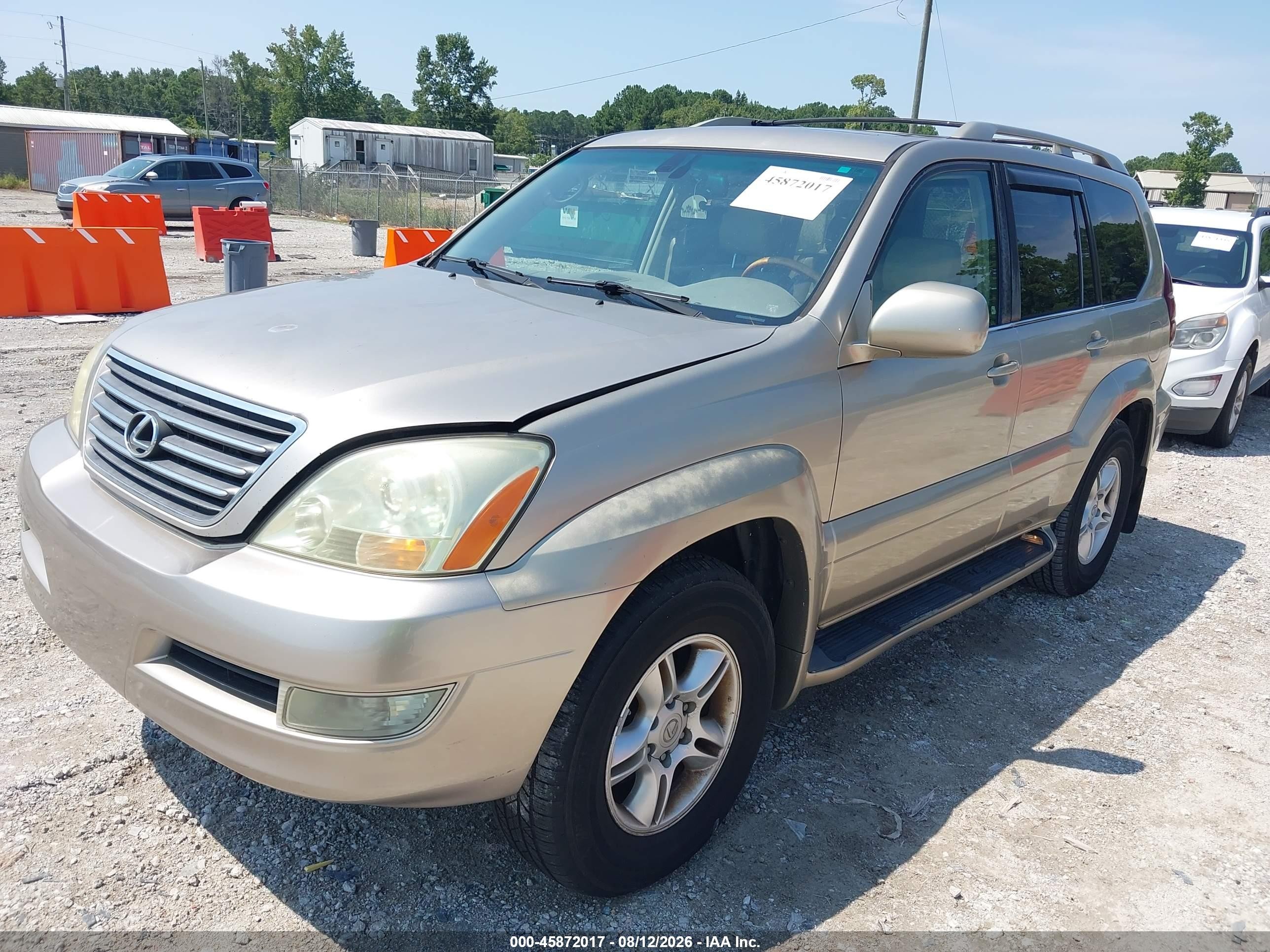 2004 Lexus Gx 470 Cream vin: JTJBT20X040024293