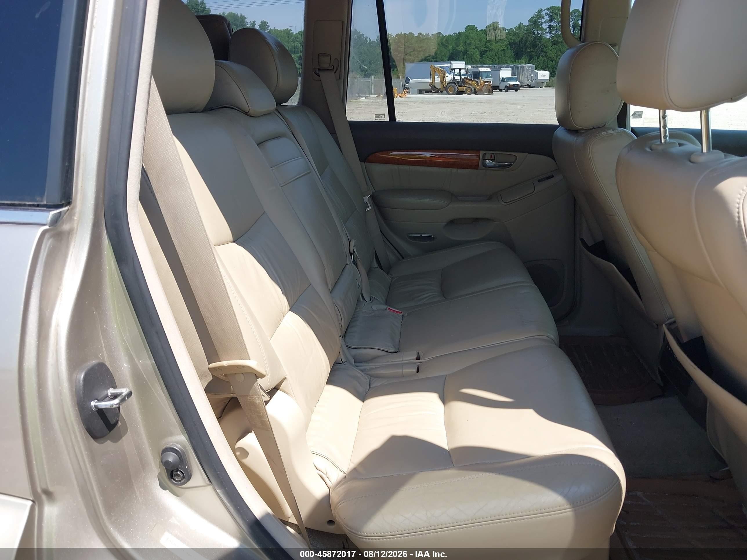 2004 Lexus Gx 470 Cream vin: JTJBT20X040024293