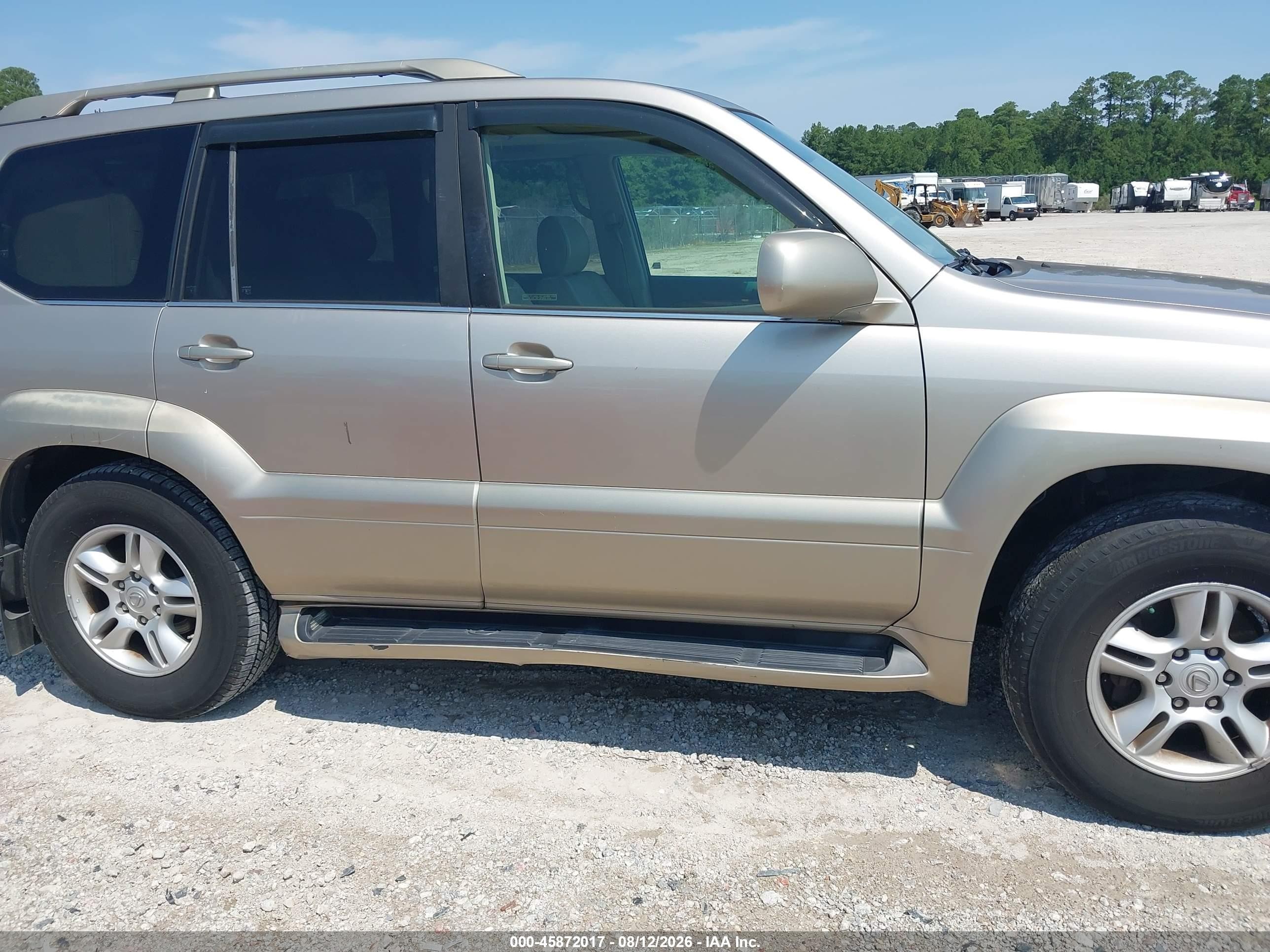 2004 Lexus Gx 470 Cream vin: JTJBT20X040024293