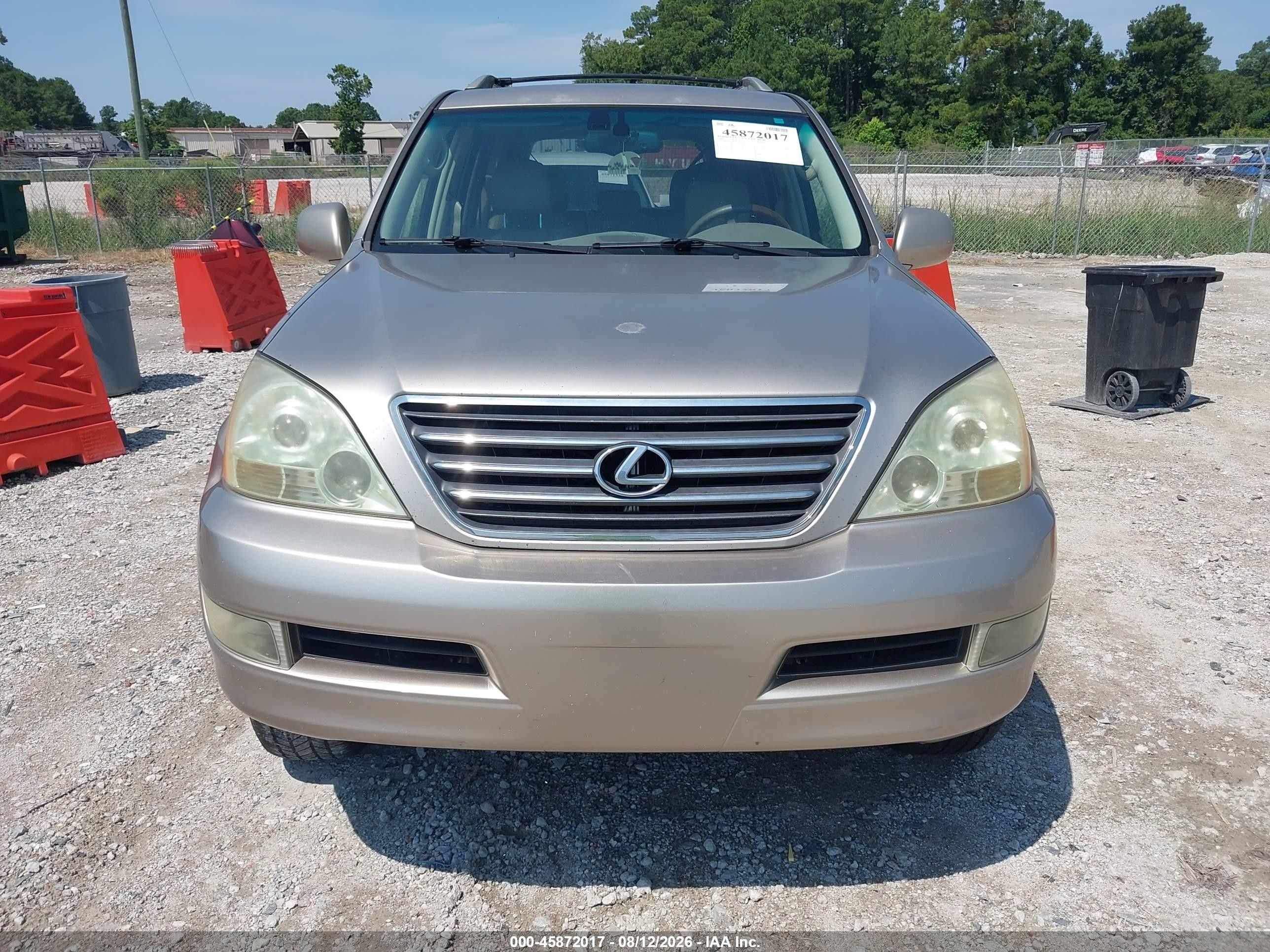 2004 Lexus Gx 470 Cream vin: JTJBT20X040024293