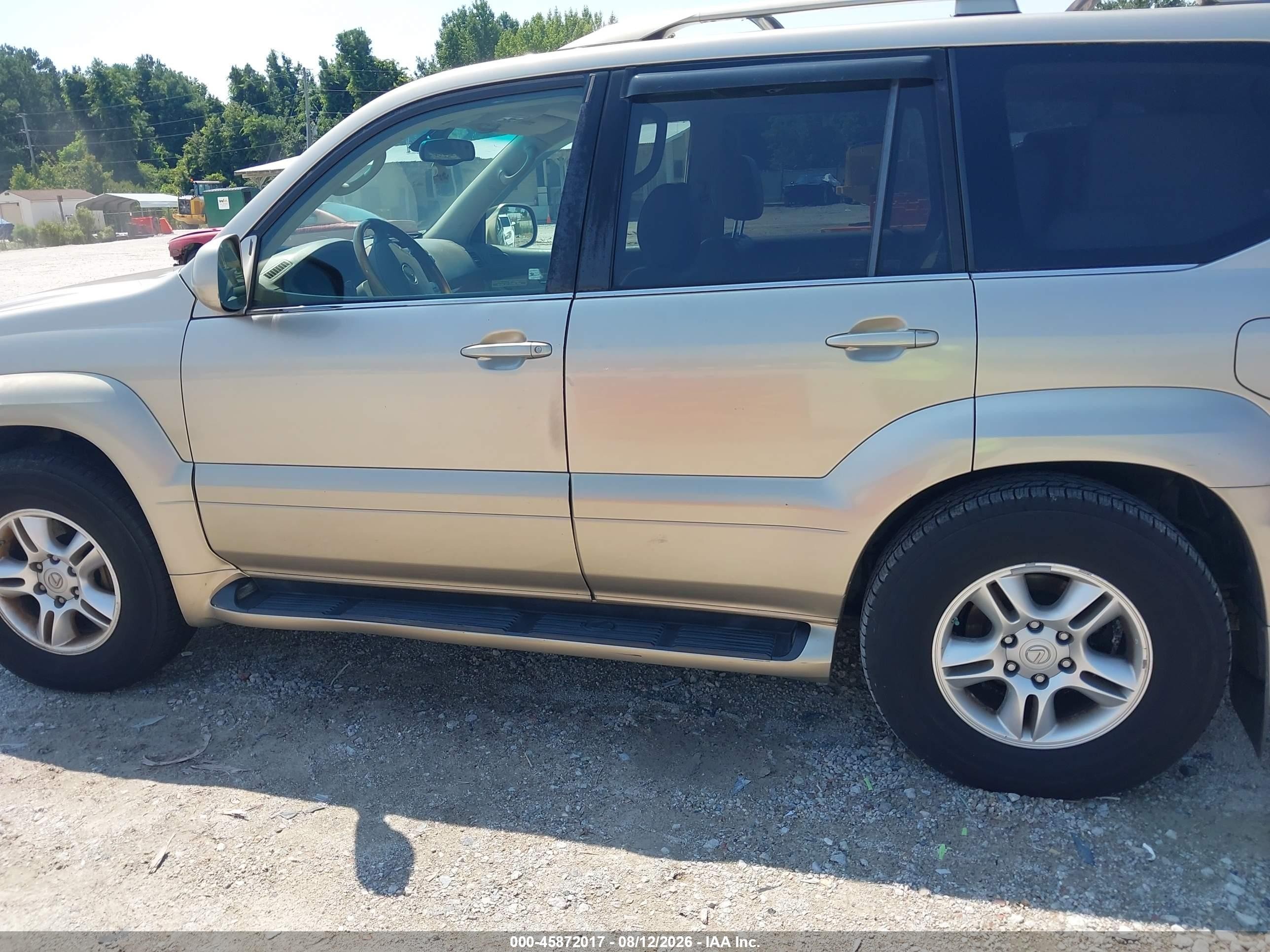 2004 Lexus Gx 470 Cream vin: JTJBT20X040024293