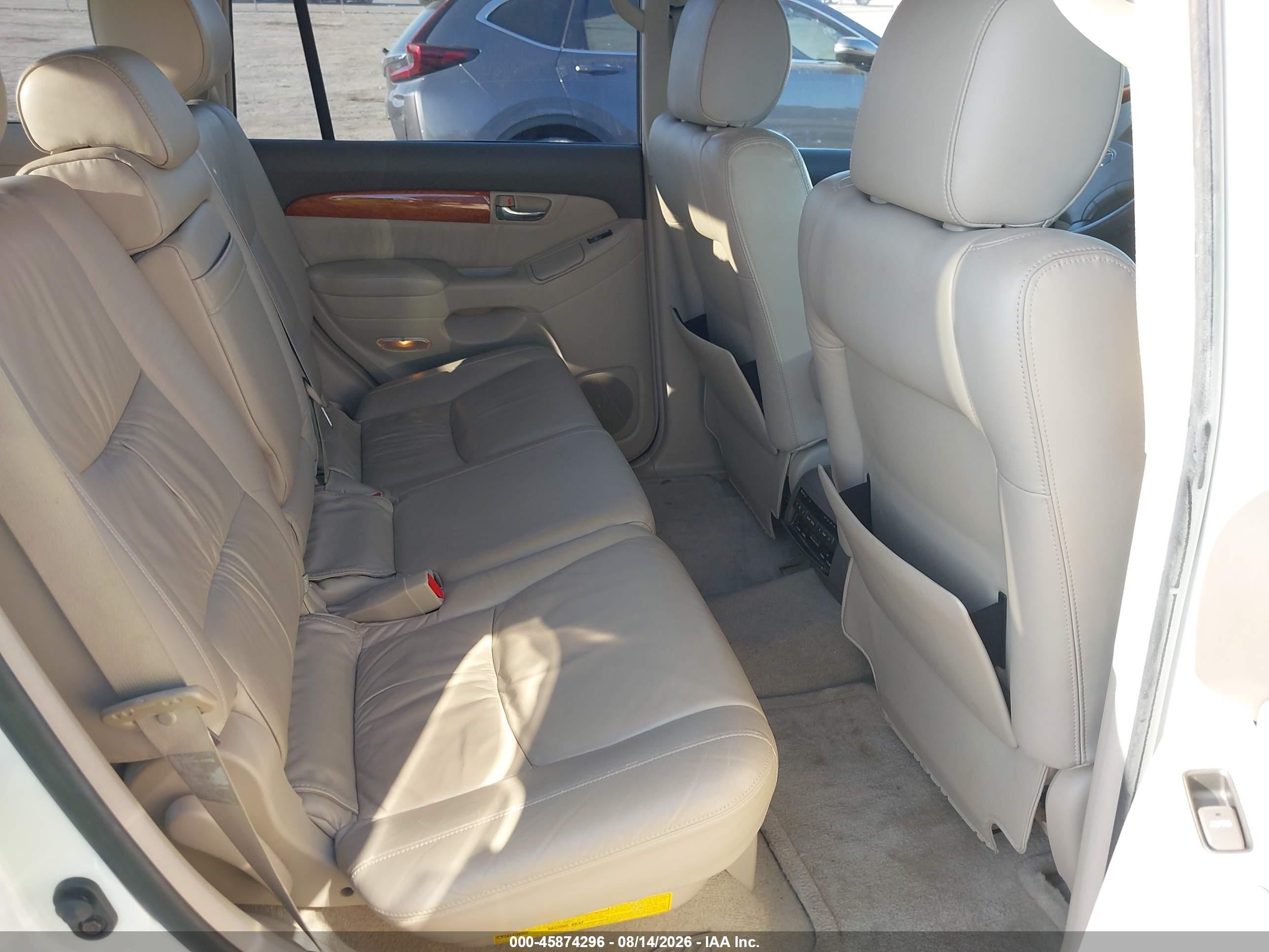 2004 Lexus Gx 470   Белый vin: JTJBT20X040041000