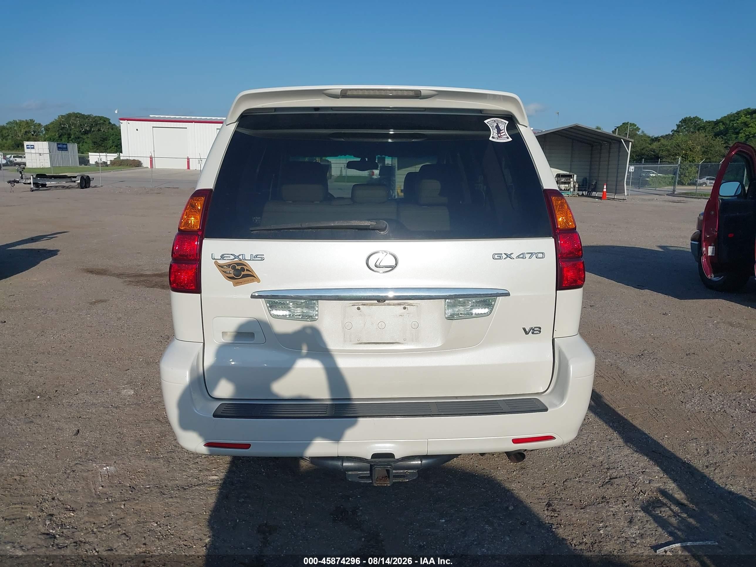 2004 Lexus Gx 470   Белый vin: JTJBT20X040041000