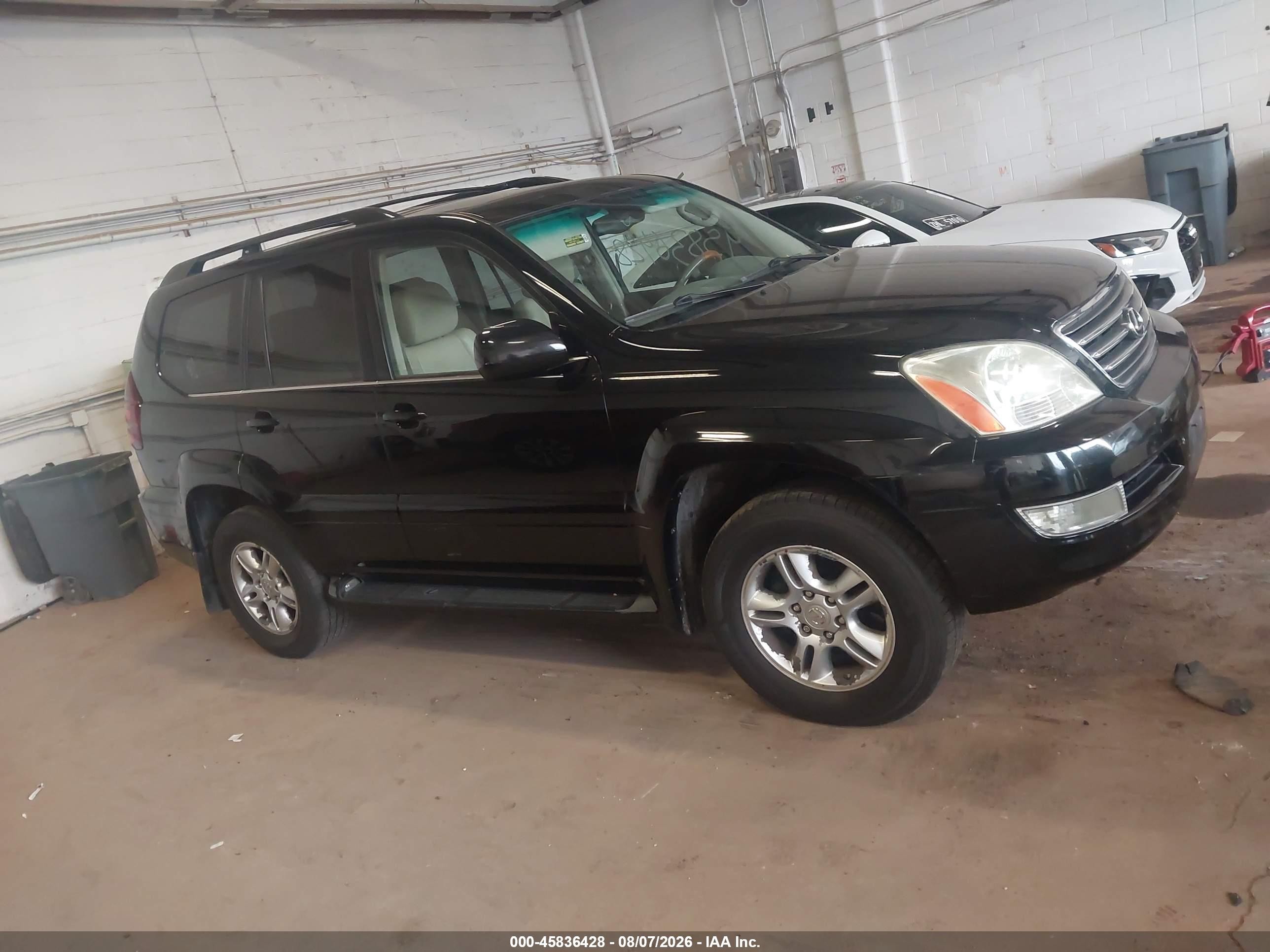2005 Lexus Gx 470   Black vin: JTJBT20X050069252