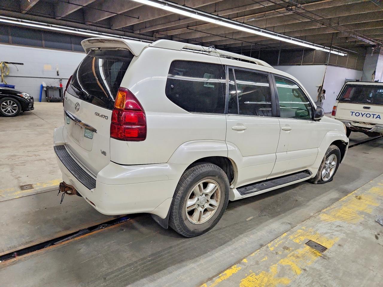 2005 Lexus Gx 470 Белый vin: JTJBT20X050074466