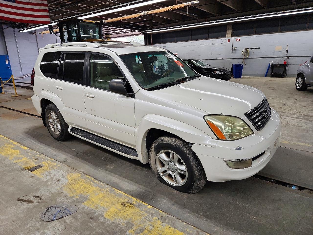 2005 Lexus Gx 470 Белый vin: JTJBT20X050074466