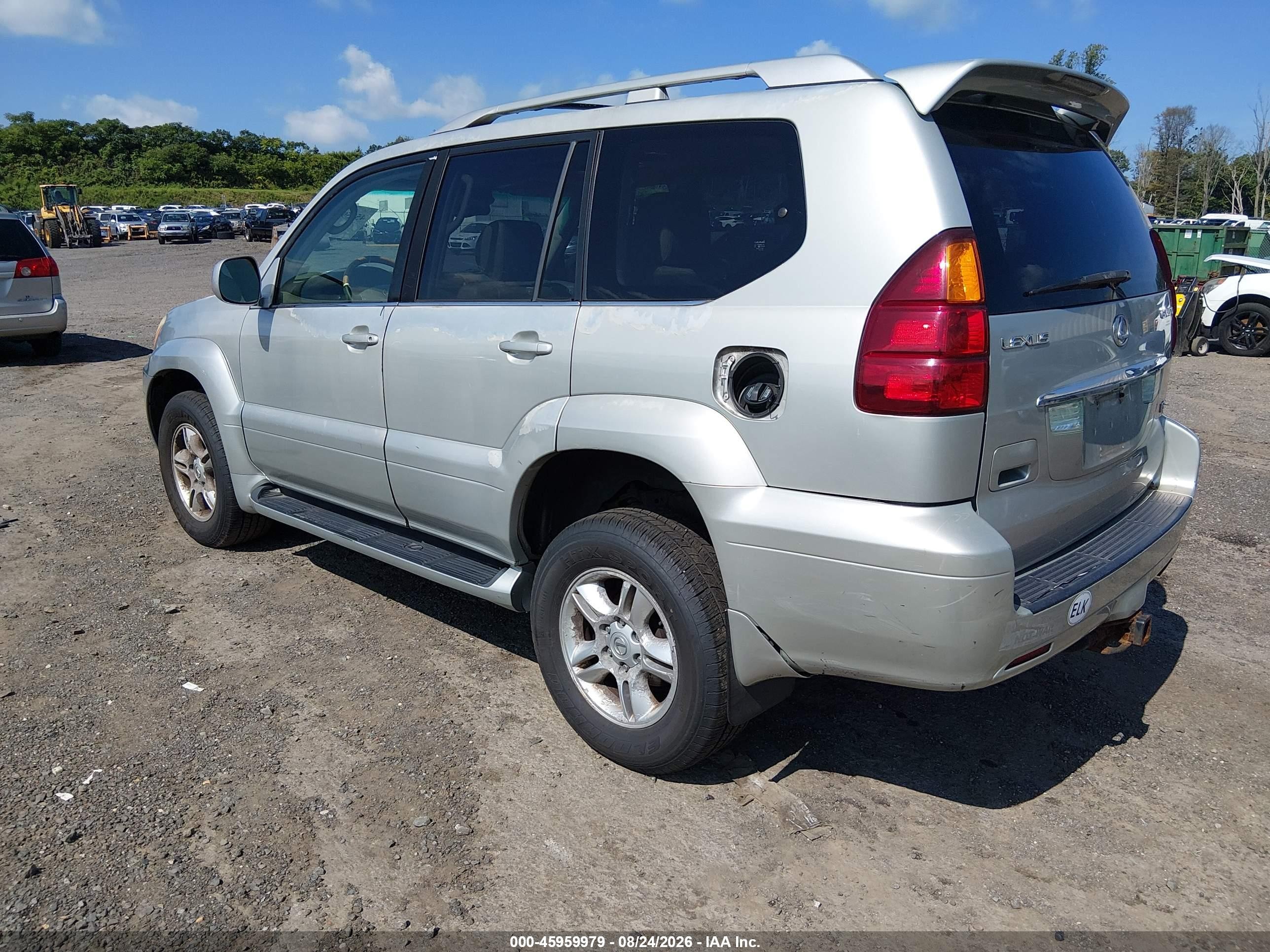 2005 Lexus Gx 470 Серебряный vin: JTJBT20X050075231