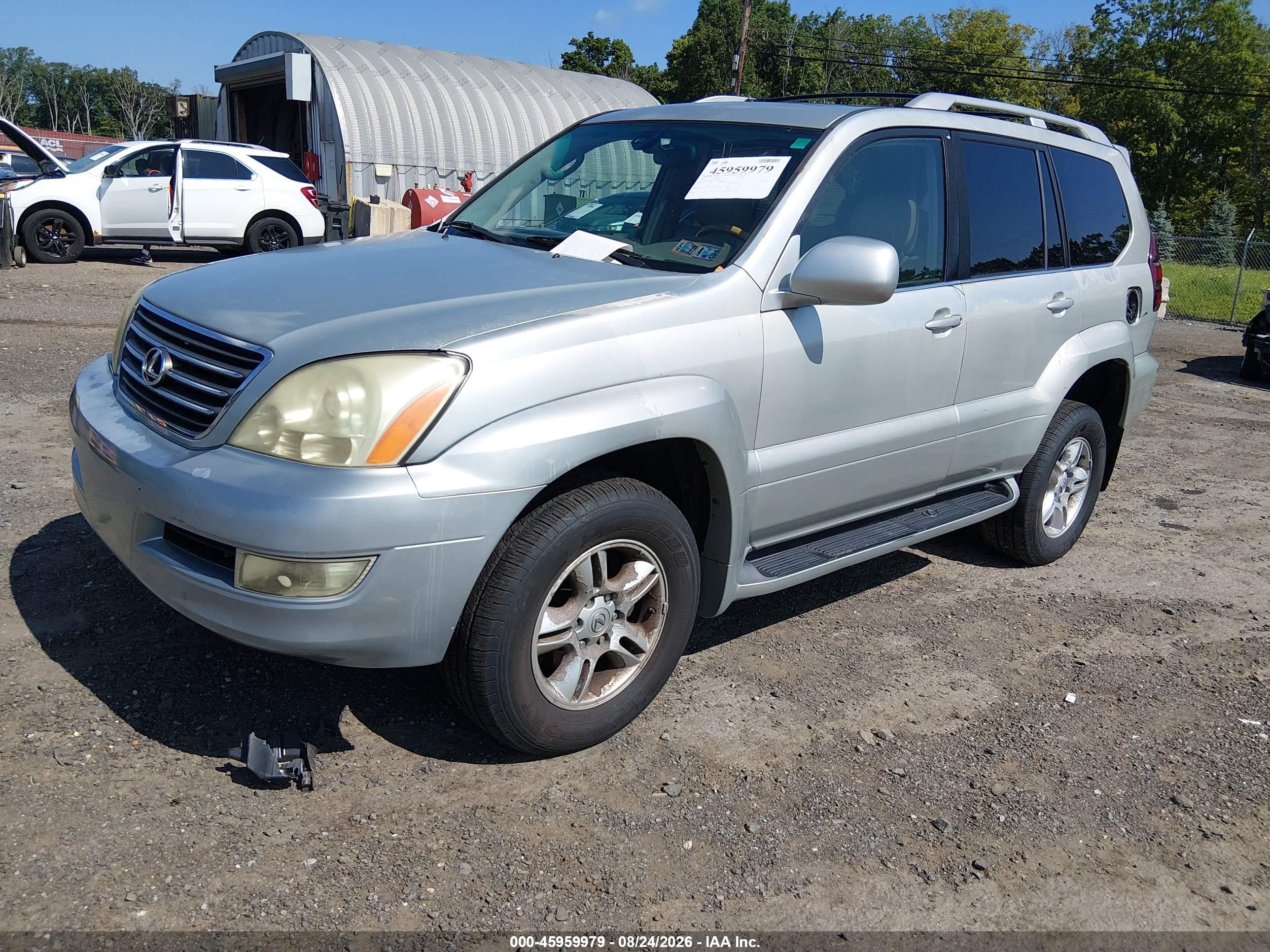 2005 Lexus Gx 470 Серебряный vin: JTJBT20X050075231