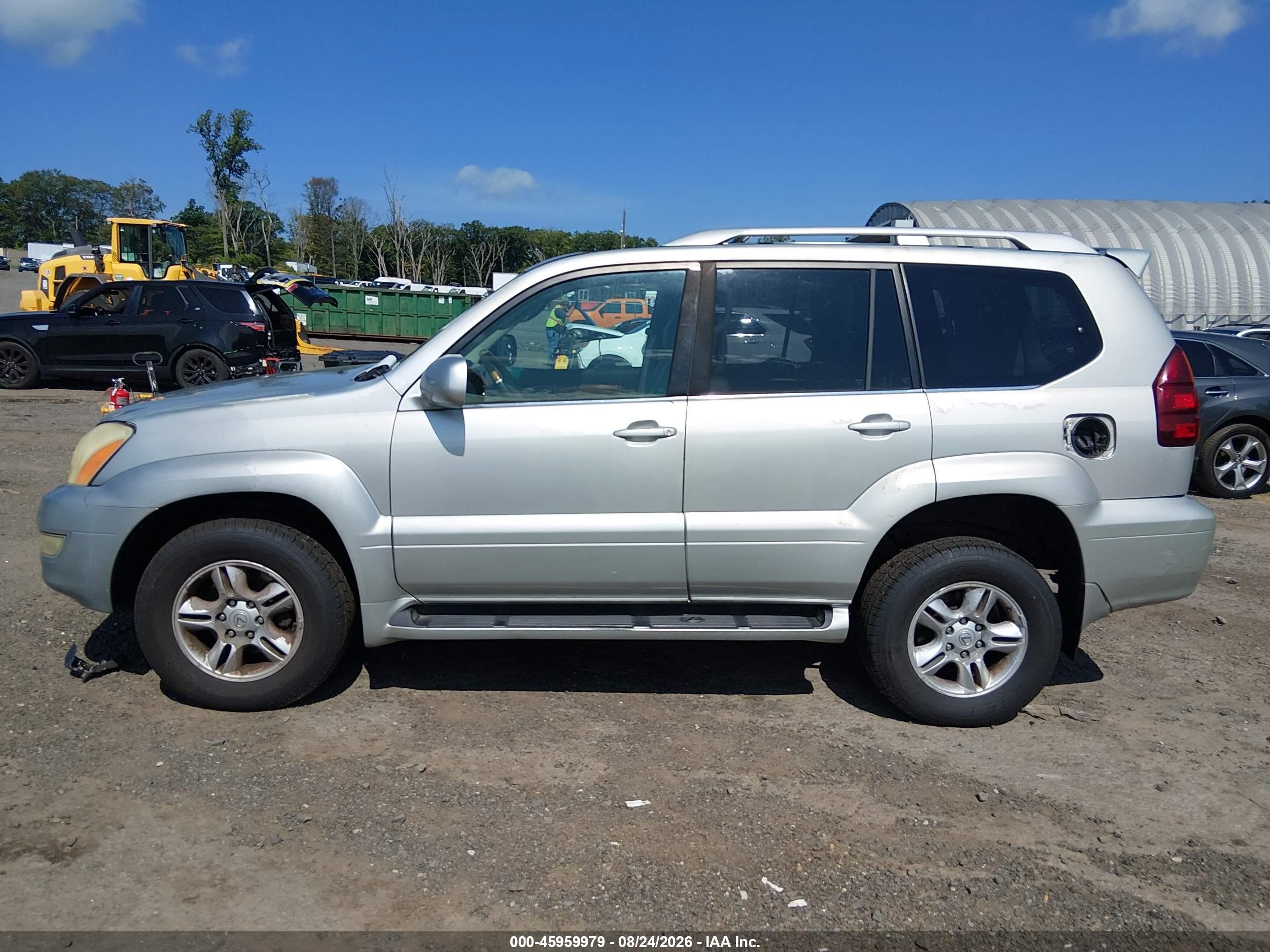2005 Lexus Gx 470 Серебряный vin: JTJBT20X050075231