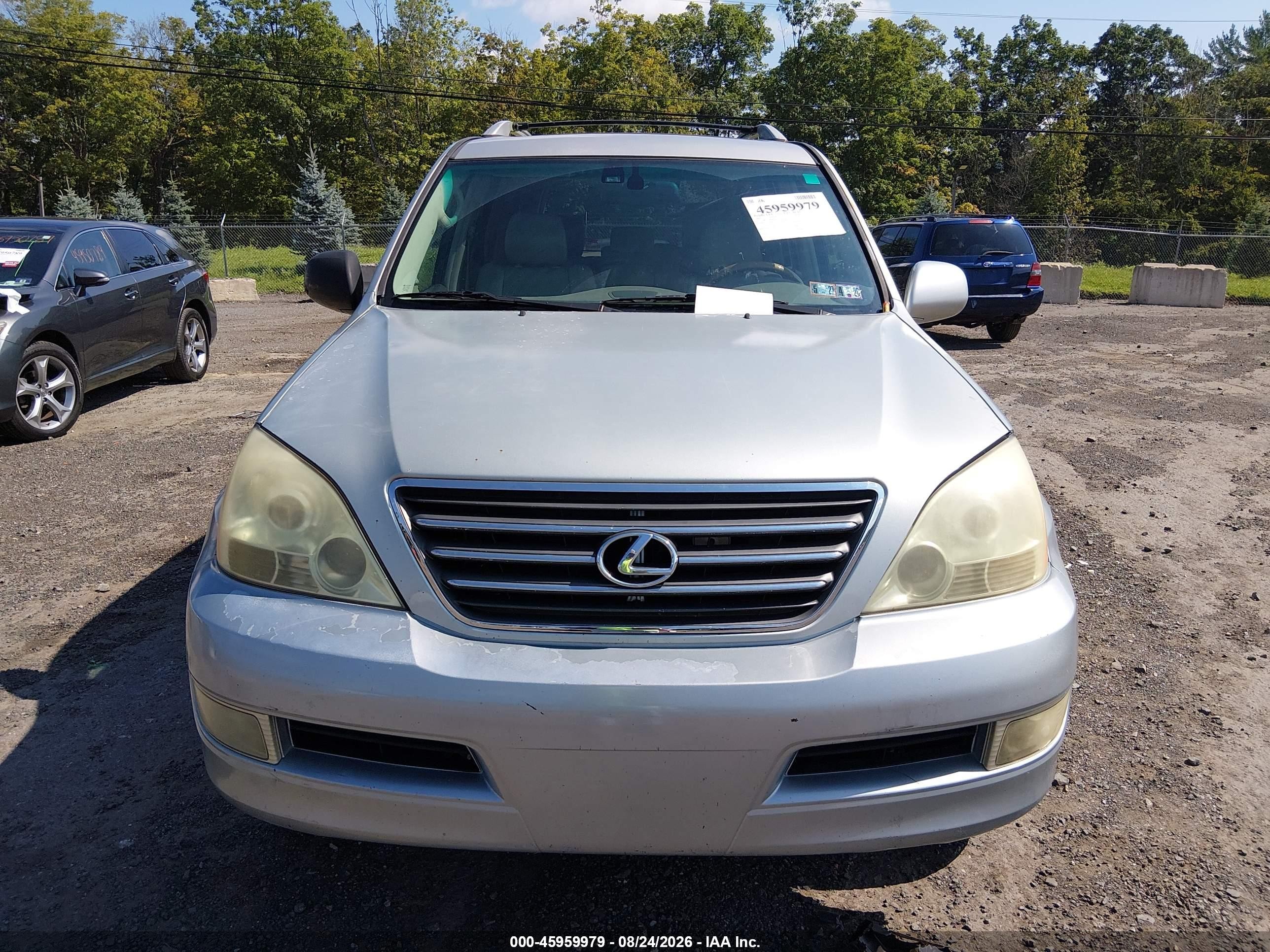 2005 Lexus Gx 470 Серебряный vin: JTJBT20X050075231