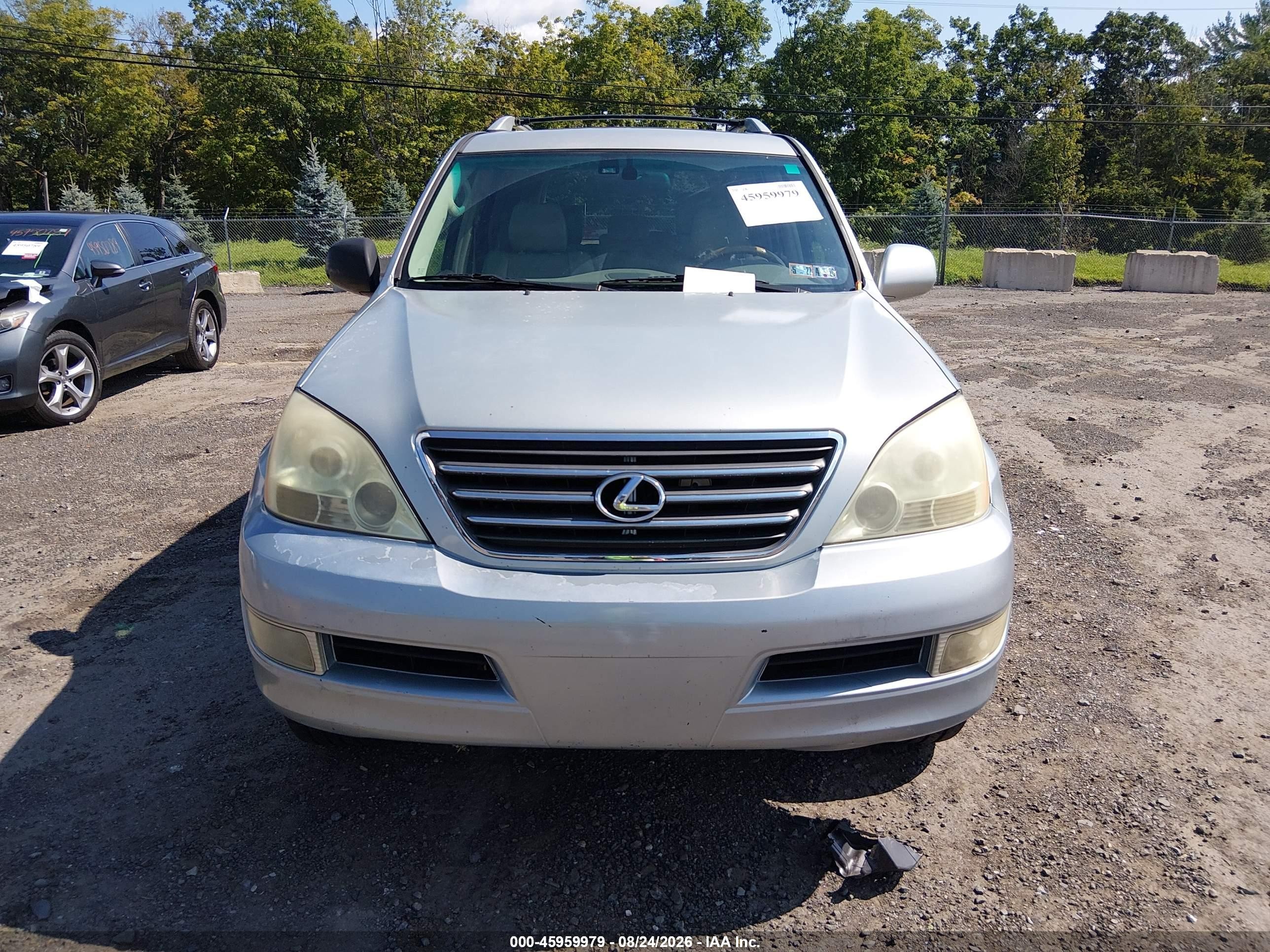 2005 Lexus Gx 470 Серебряный vin: JTJBT20X050075231