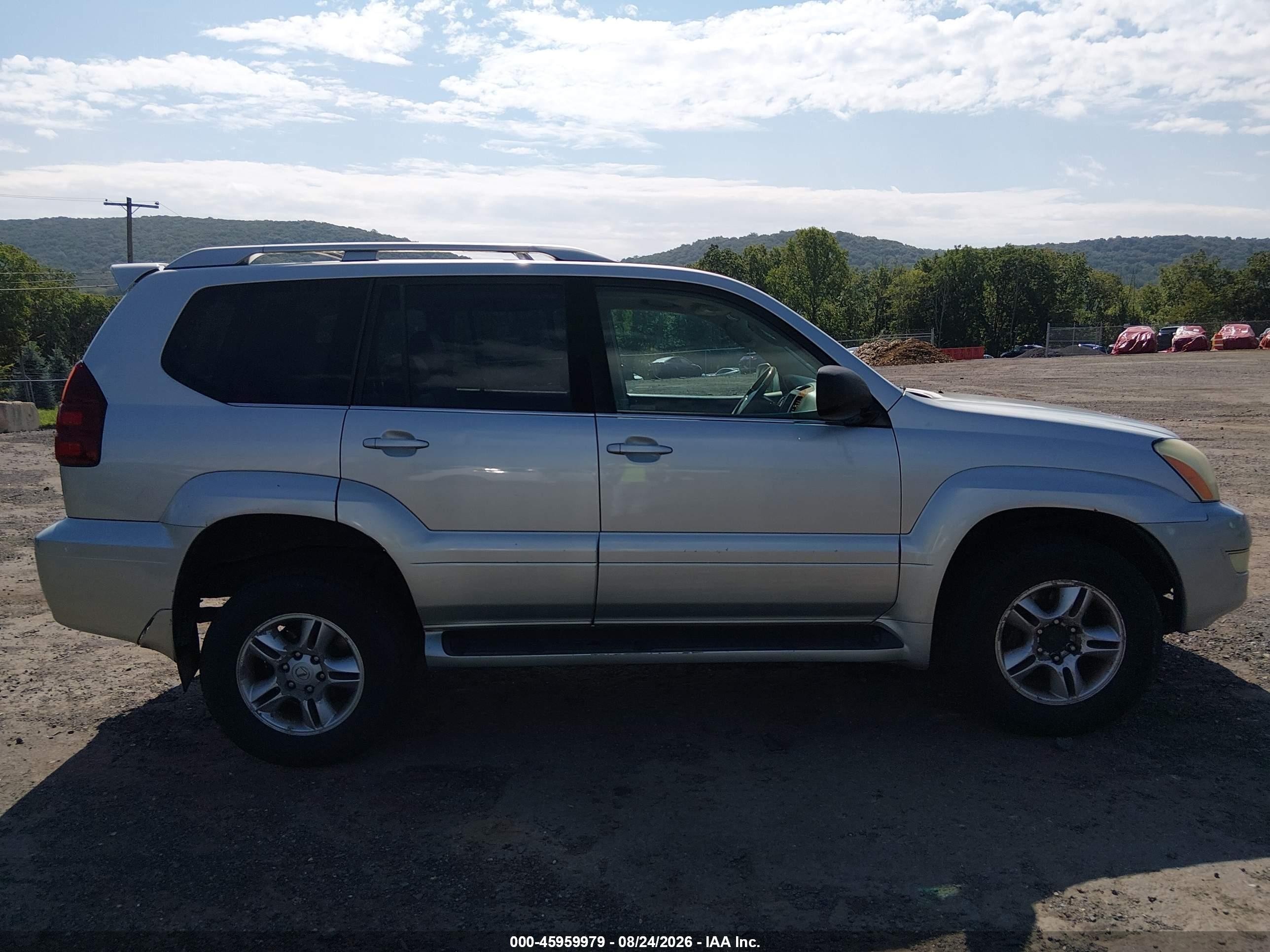 2005 Lexus Gx 470 Серебряный vin: JTJBT20X050075231