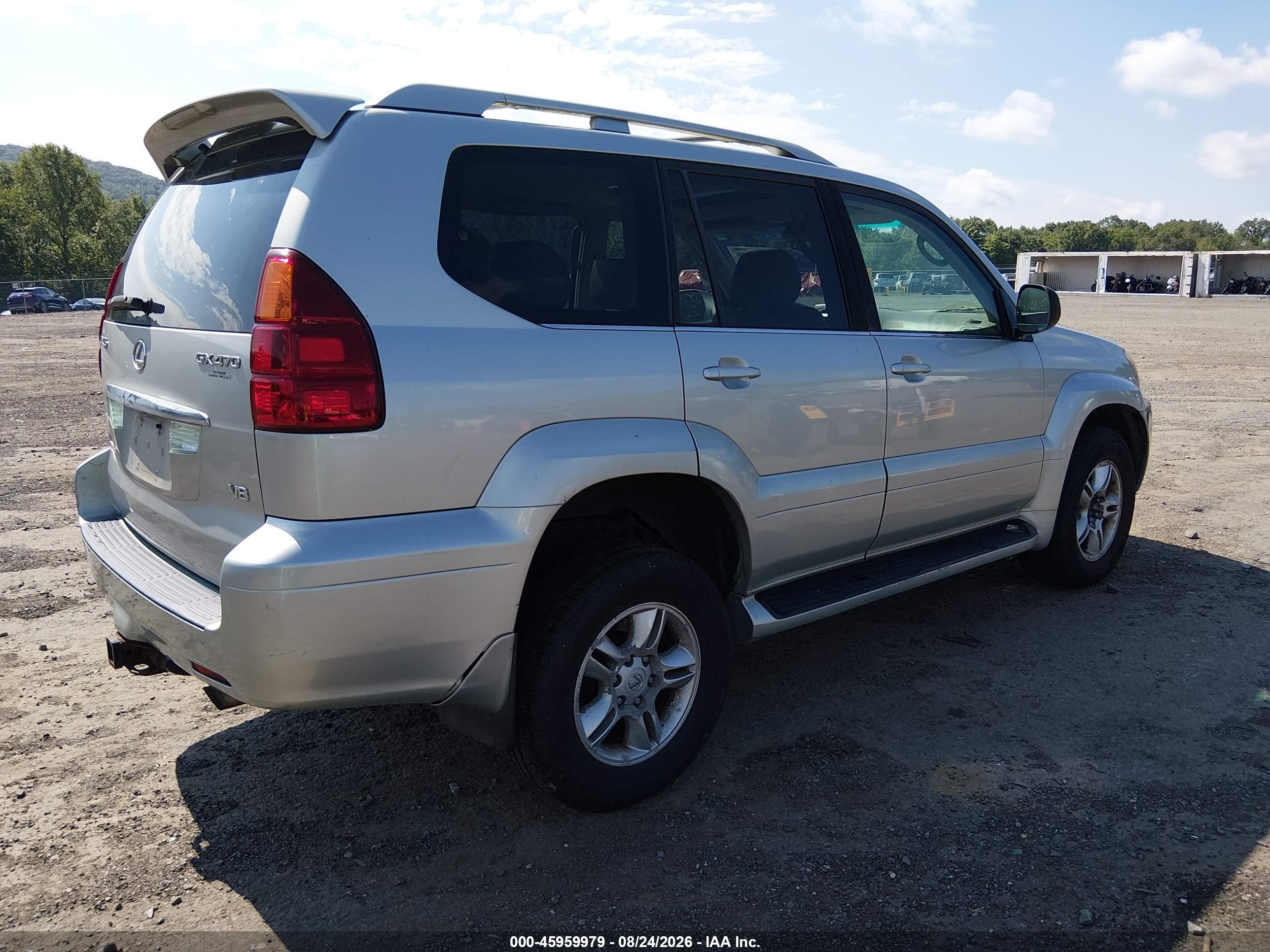 2005 Lexus Gx 470 Серебряный vin: JTJBT20X050075231