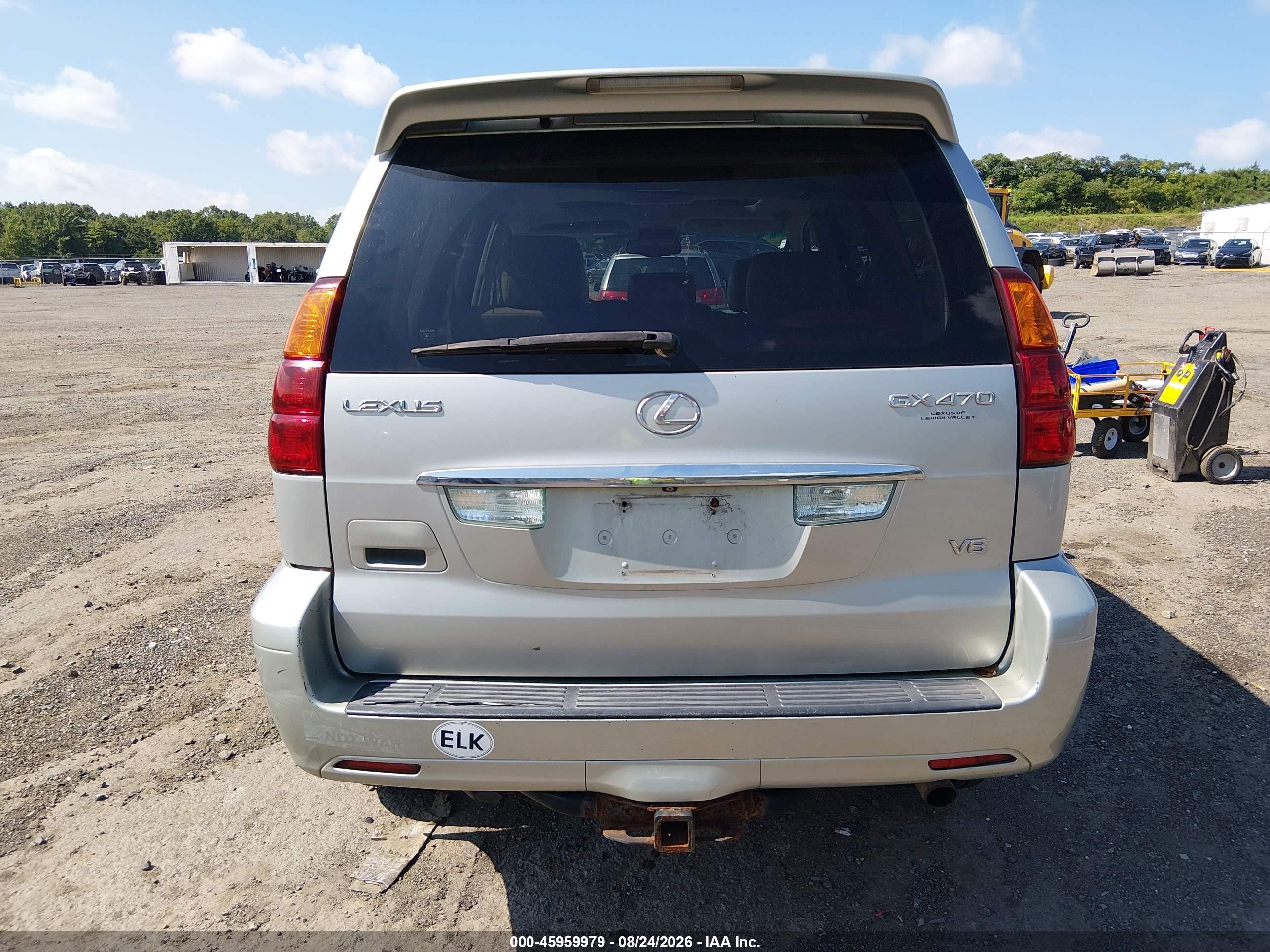 2005 Lexus Gx 470 Серебряный vin: JTJBT20X050075231