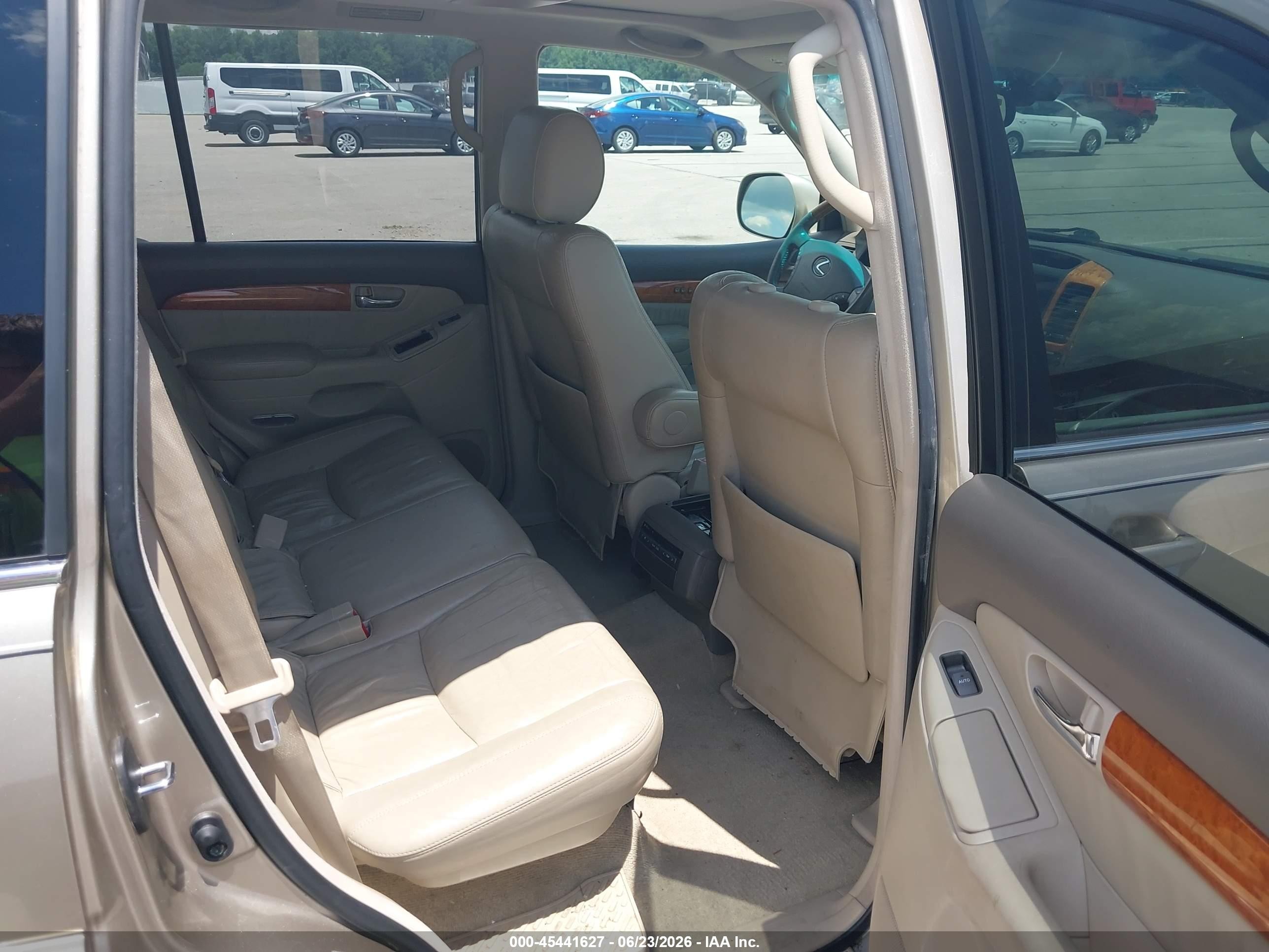 2005 Lexus Gx 470 Gold vin: JTJBT20X050076461