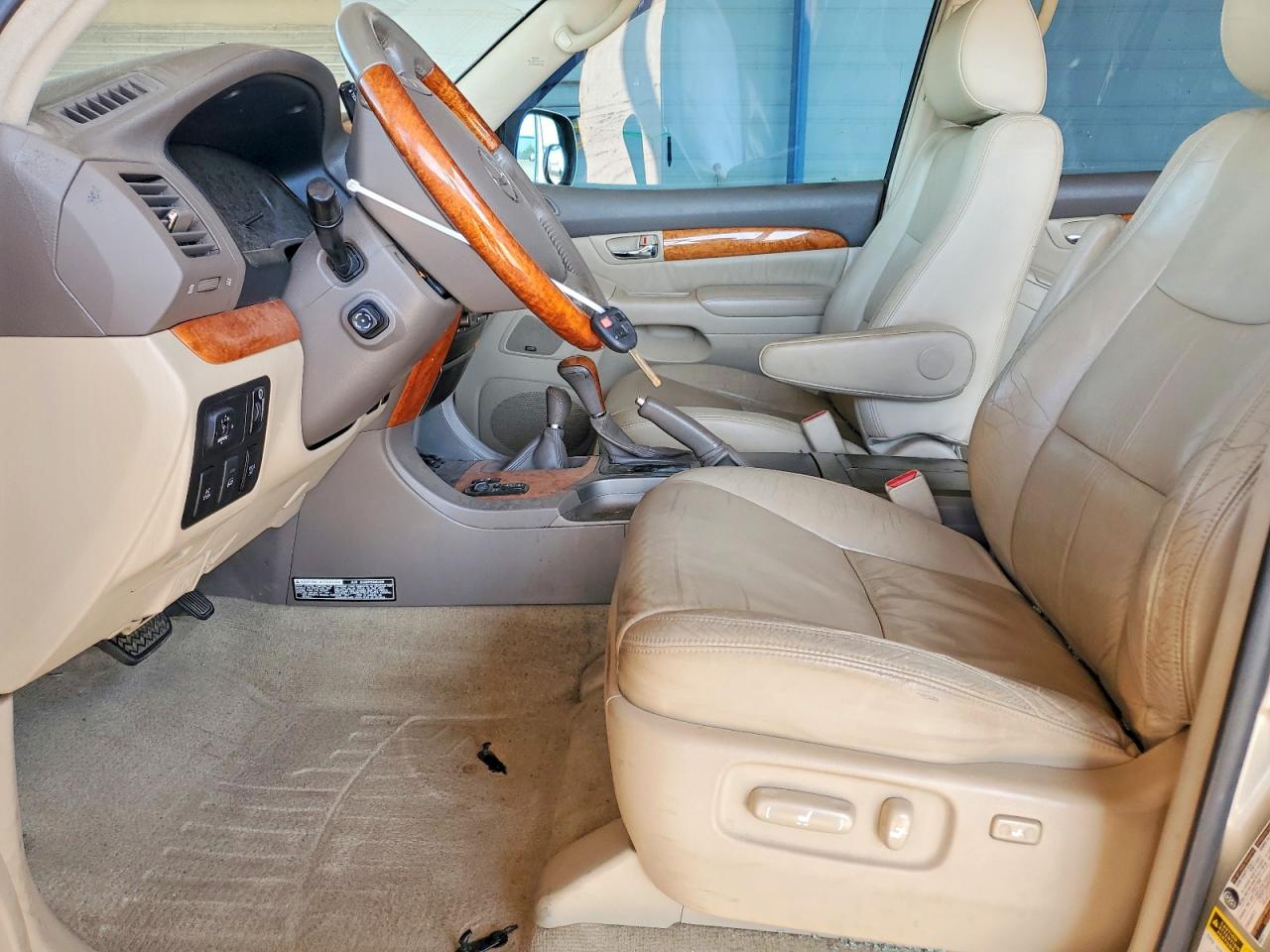 2005 Lexus Gx 470 Tan vin: JTJBT20X050082647
