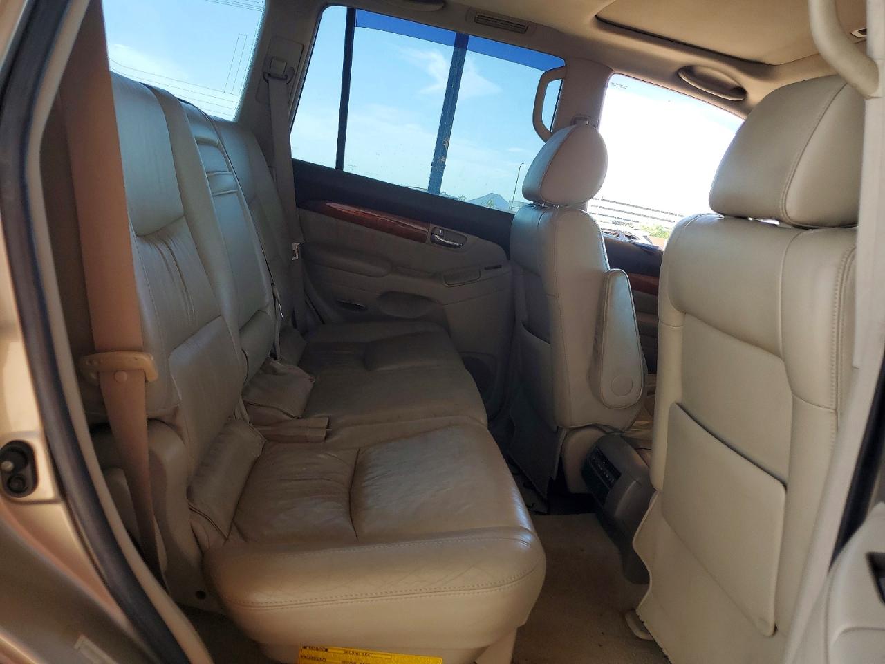 2005 Lexus Gx 470 Tan vin: JTJBT20X050082647