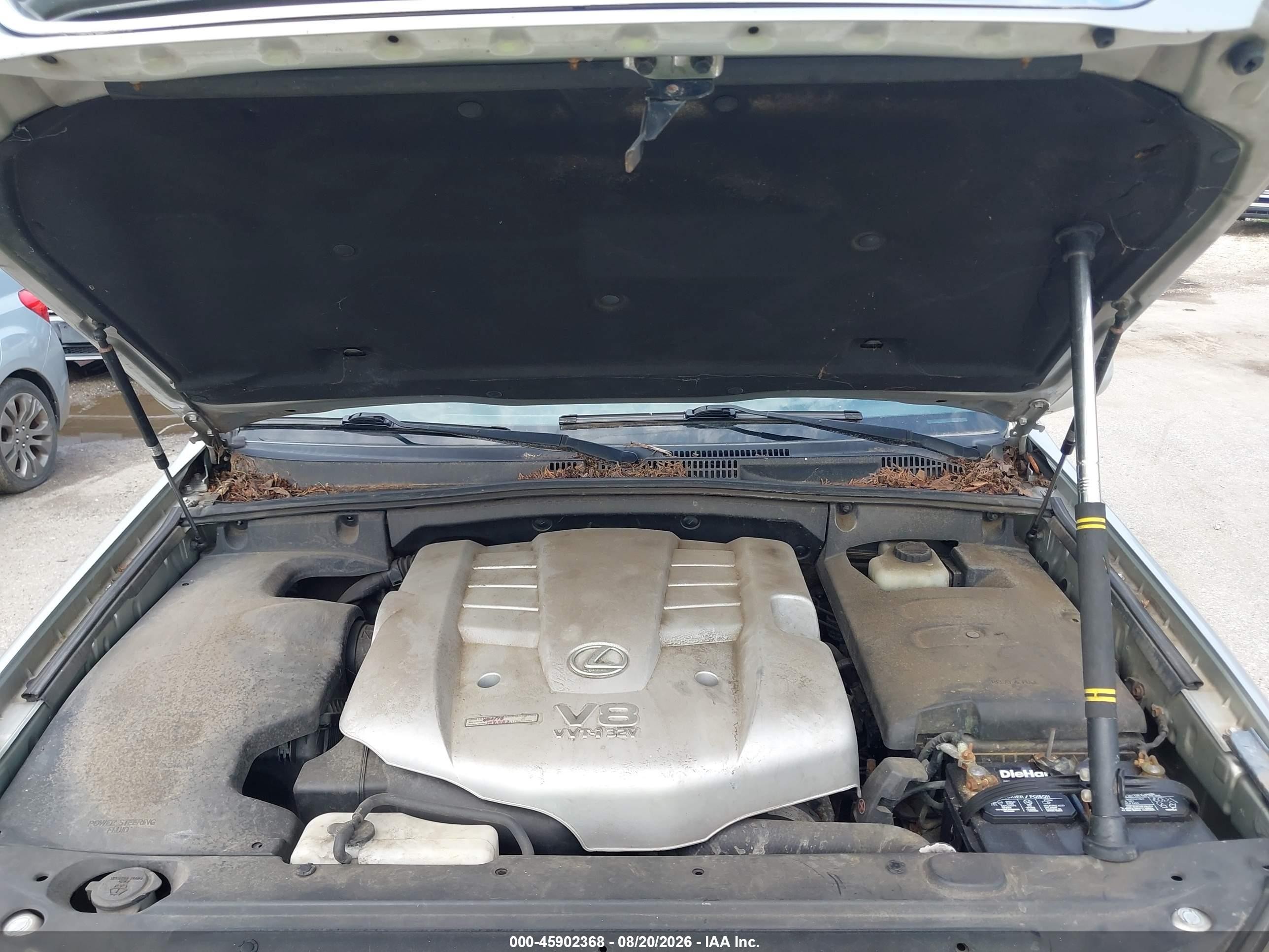 2005 Lexus Gx 470   Silver vin: JTJBT20X050086889
