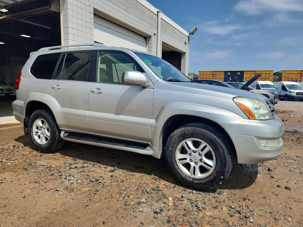 2005 Lexus Gx 470 Silver vin: JTJBT20X050087055