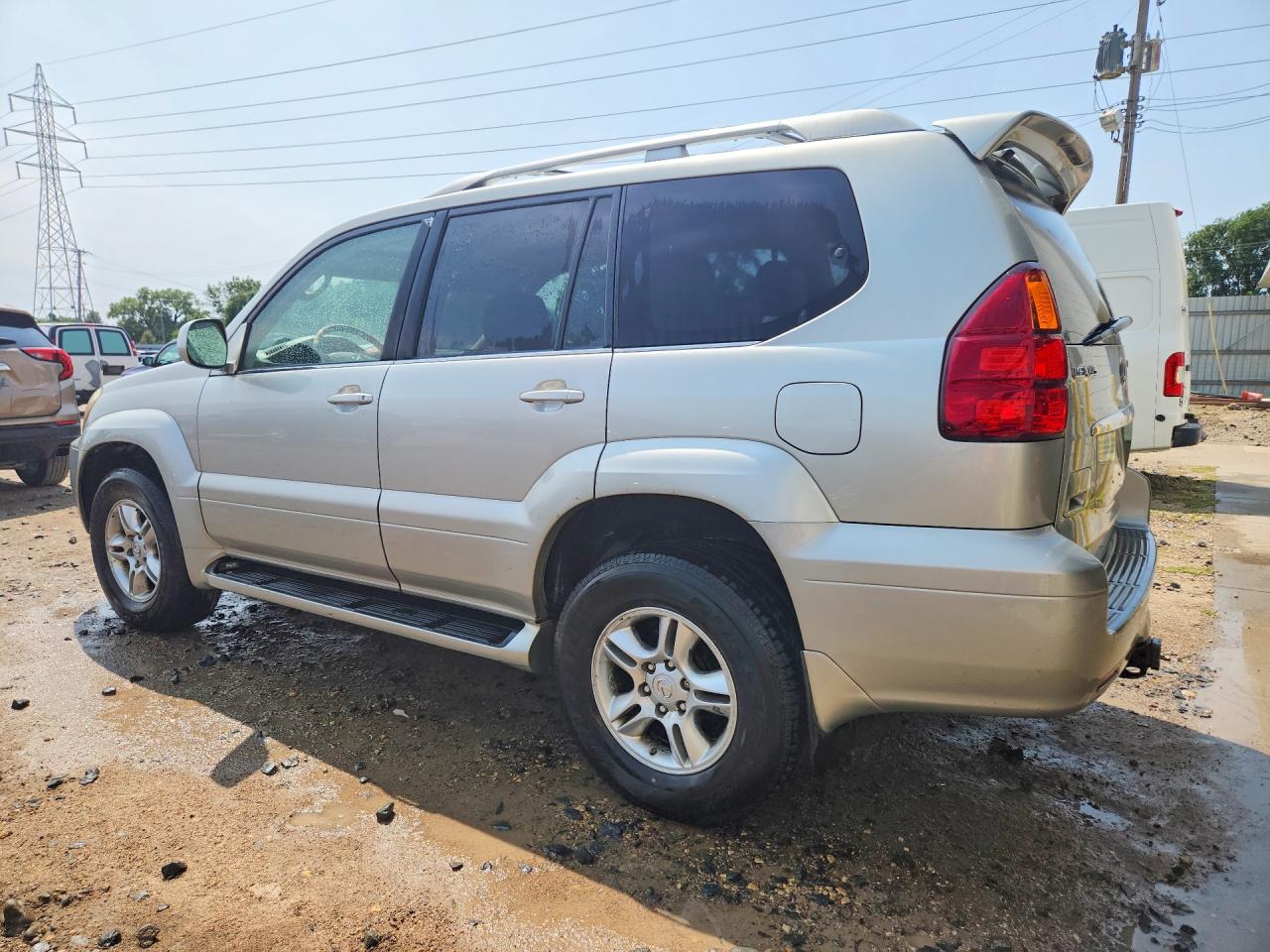 2005 Lexus Gx 470 Silver vin: JTJBT20X050087055
