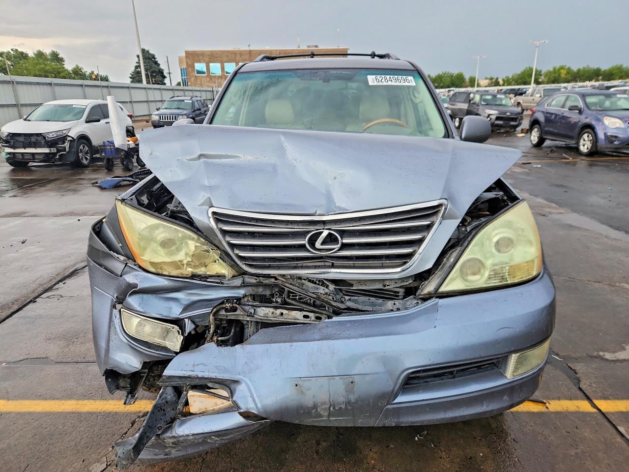 2006 Lexus Gx 470 Gray vin: JTJBT20X060106690