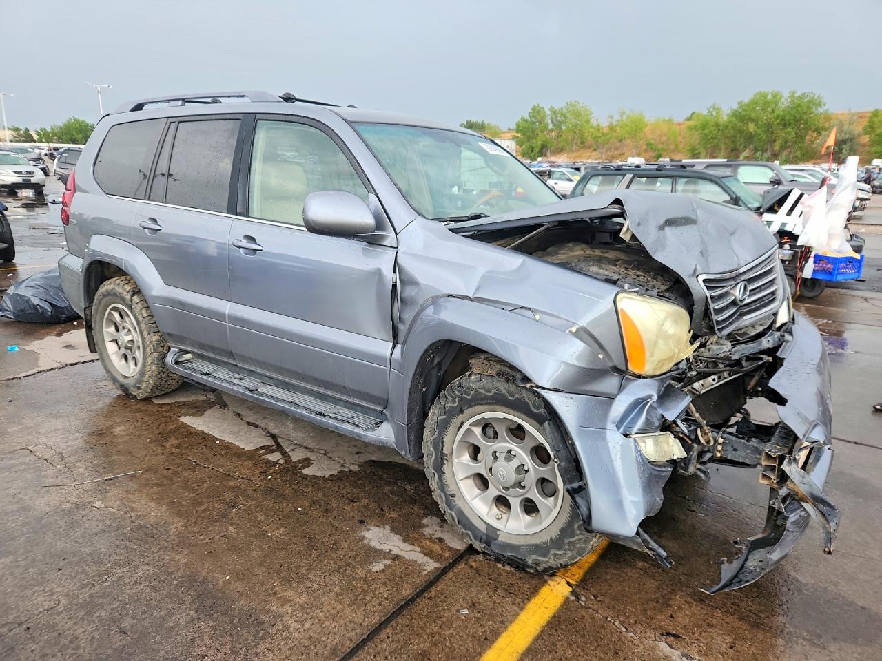 2006 Lexus Gx 470 Gray vin: JTJBT20X060106690