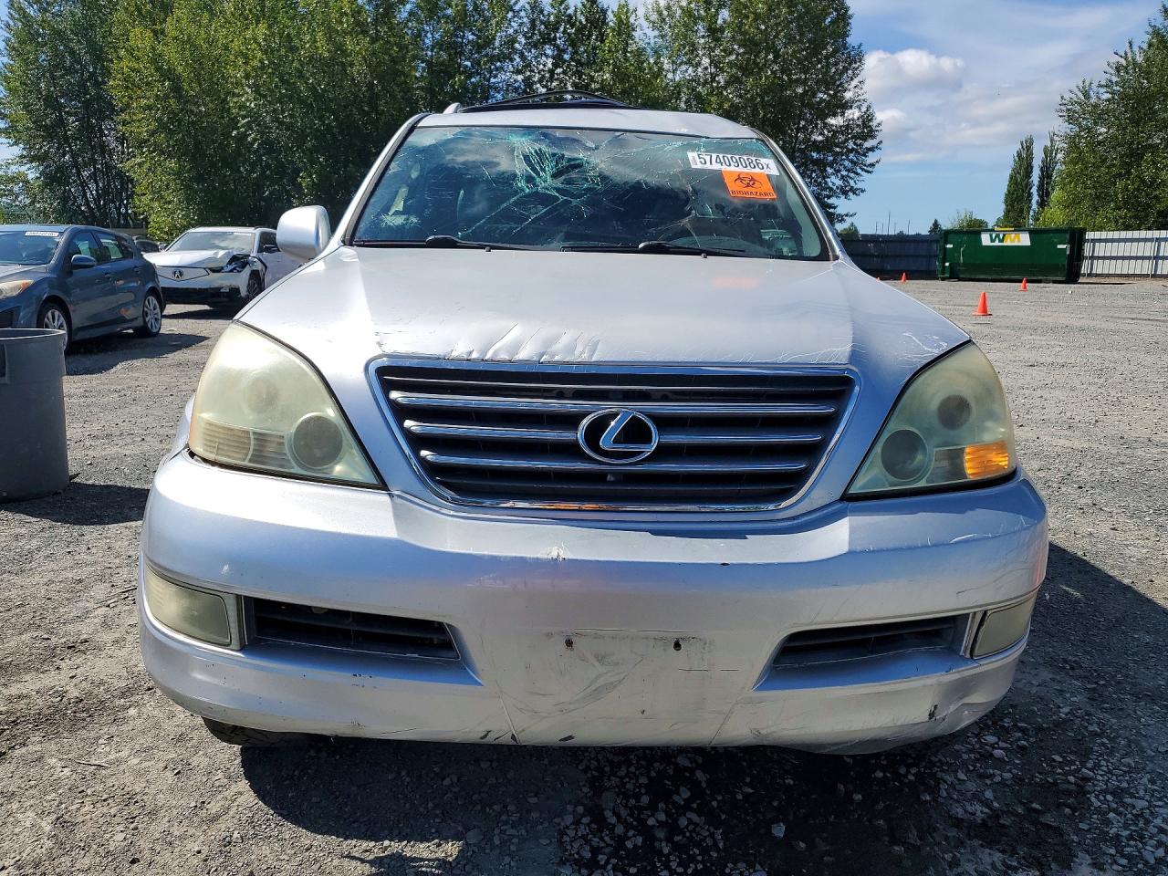 2006 Lexus Gx 470 Silver vin: JTJBT20X060107435