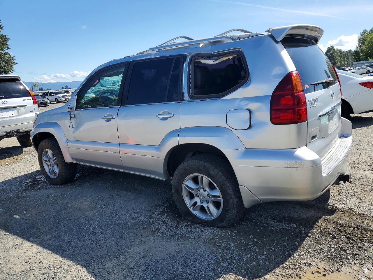 2006 Lexus Gx 470 Silver vin: JTJBT20X060107435