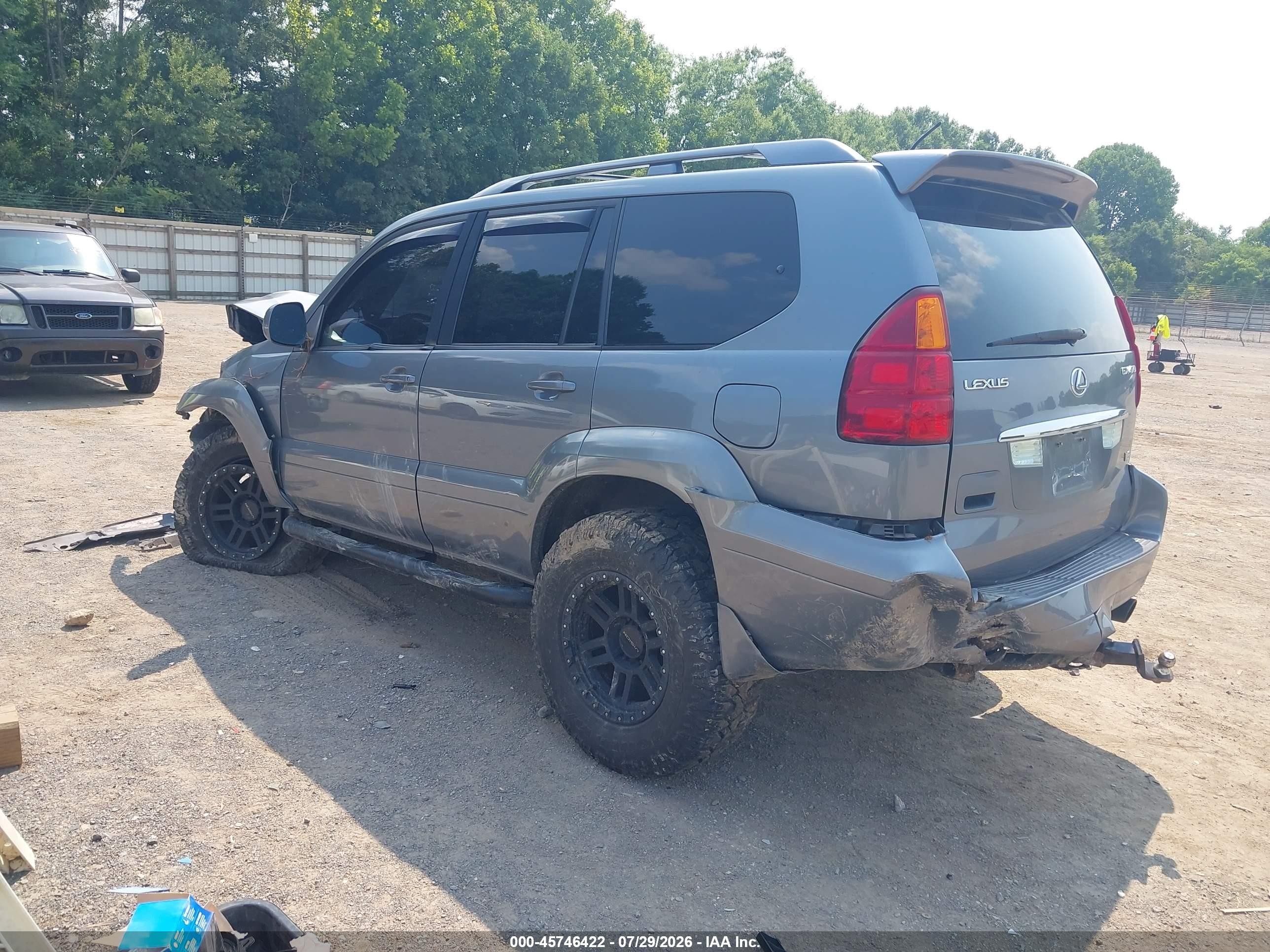 2006 Lexus Gx 470   Gray vin: JTJBT20X060124686