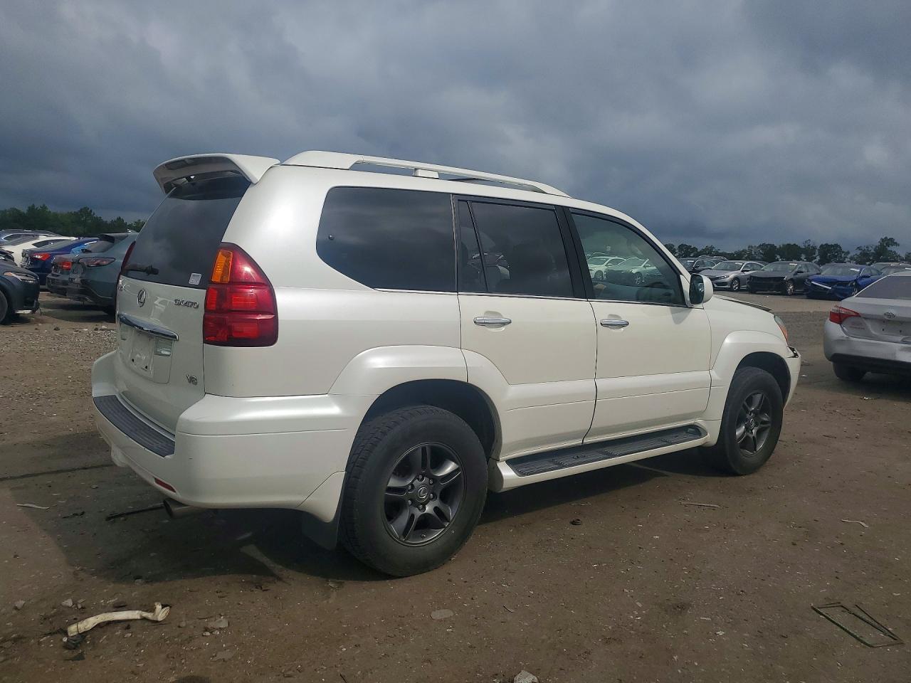 2007 Lexus Gx 470 White vin: JTJBT20X070129663
